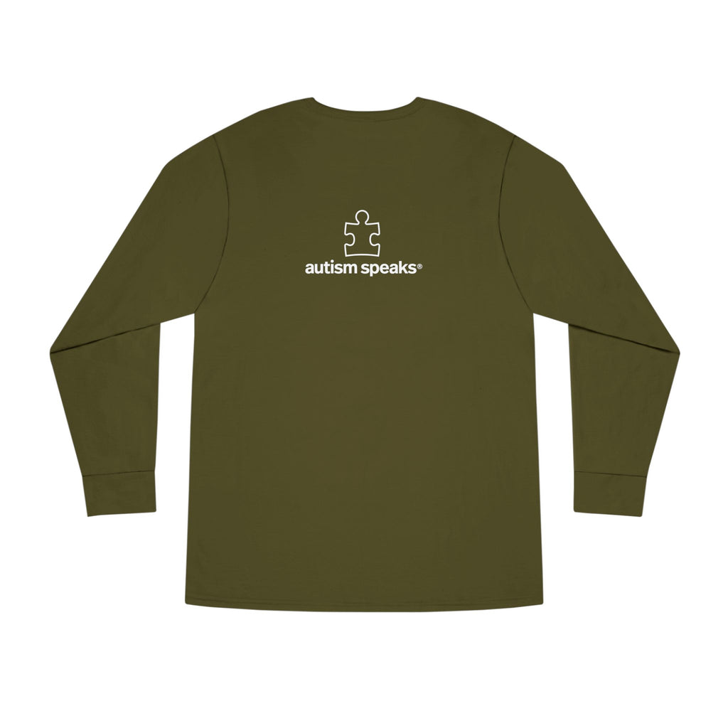 Autism Speaks Established 2005 Adult Long Sleeve Tee