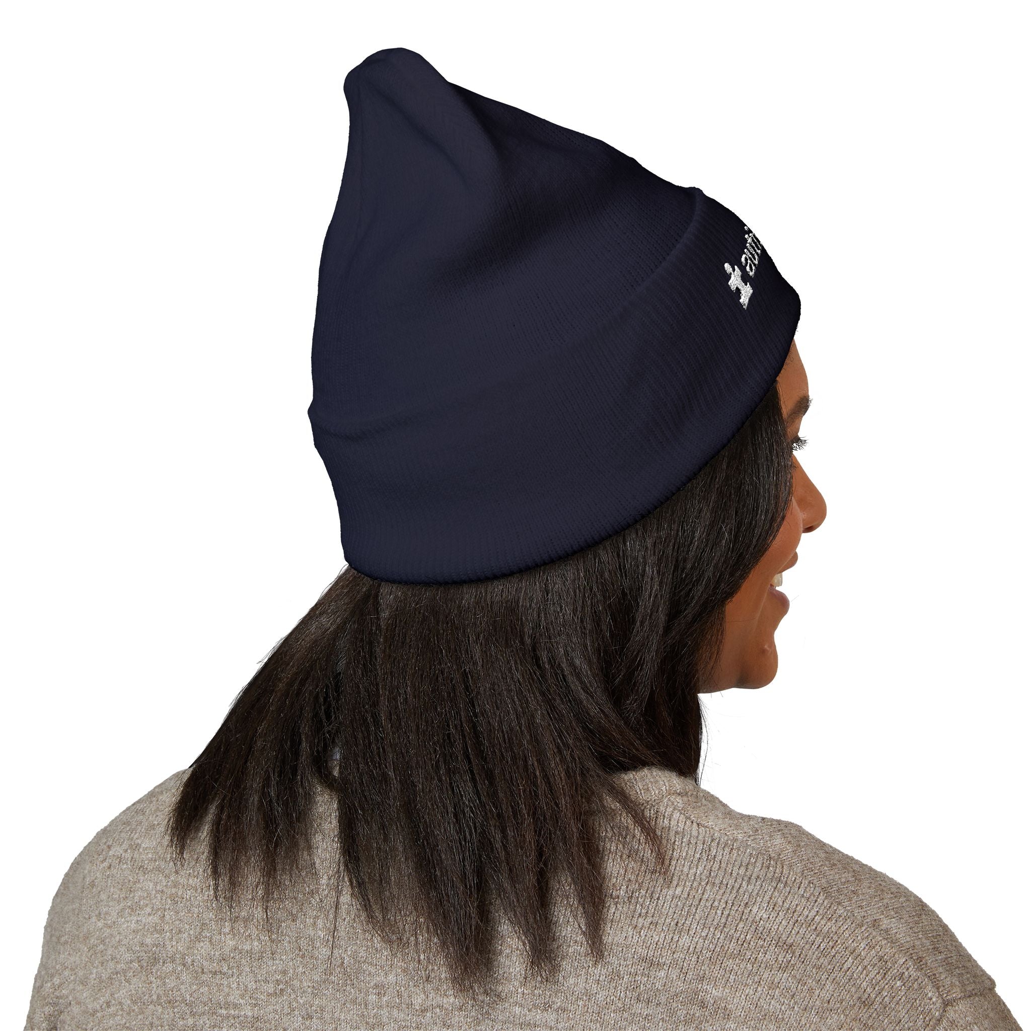 Autism Speaks Embroidered Cuffed Beanie