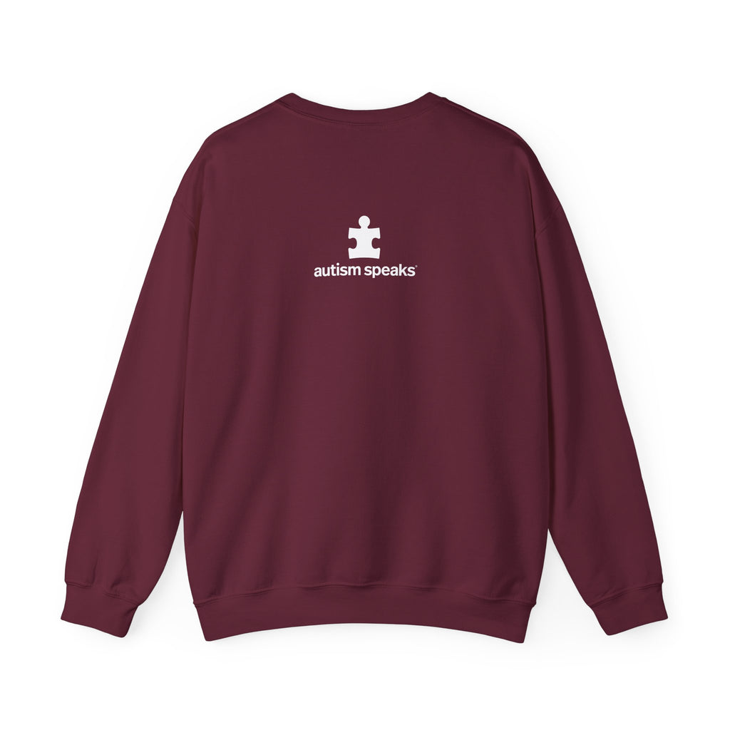 Autism Speaks Established 2005 Crewneck Sweatshirt
