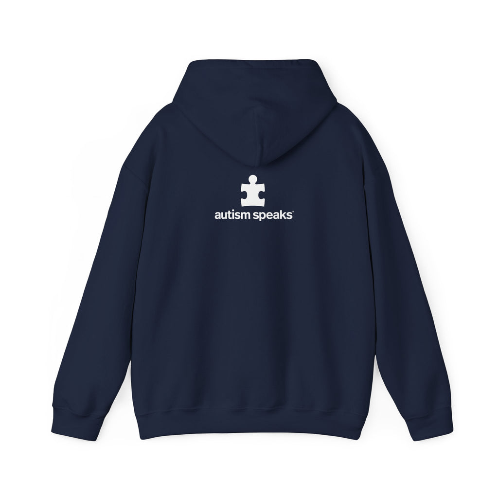 Autism Speaks Established 2005 Classic Heavy Blend Hooded Sweatshirt