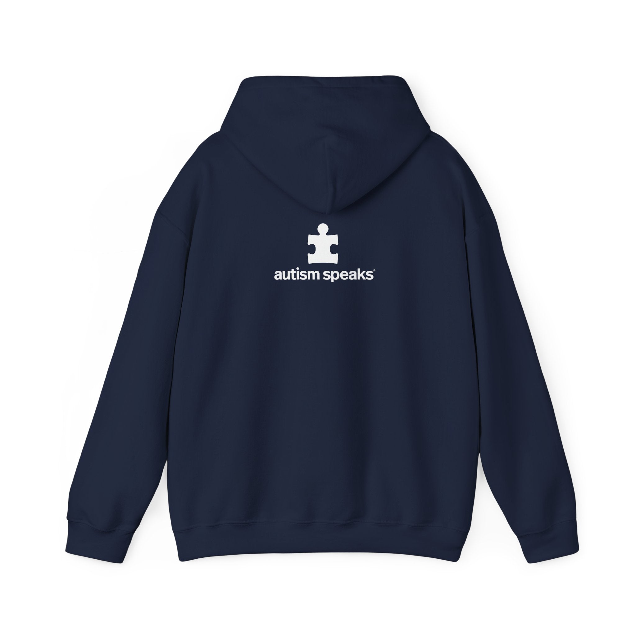 Autism Speaks Established 2005 Classic Heavy Blend Hooded Sweatshirt
