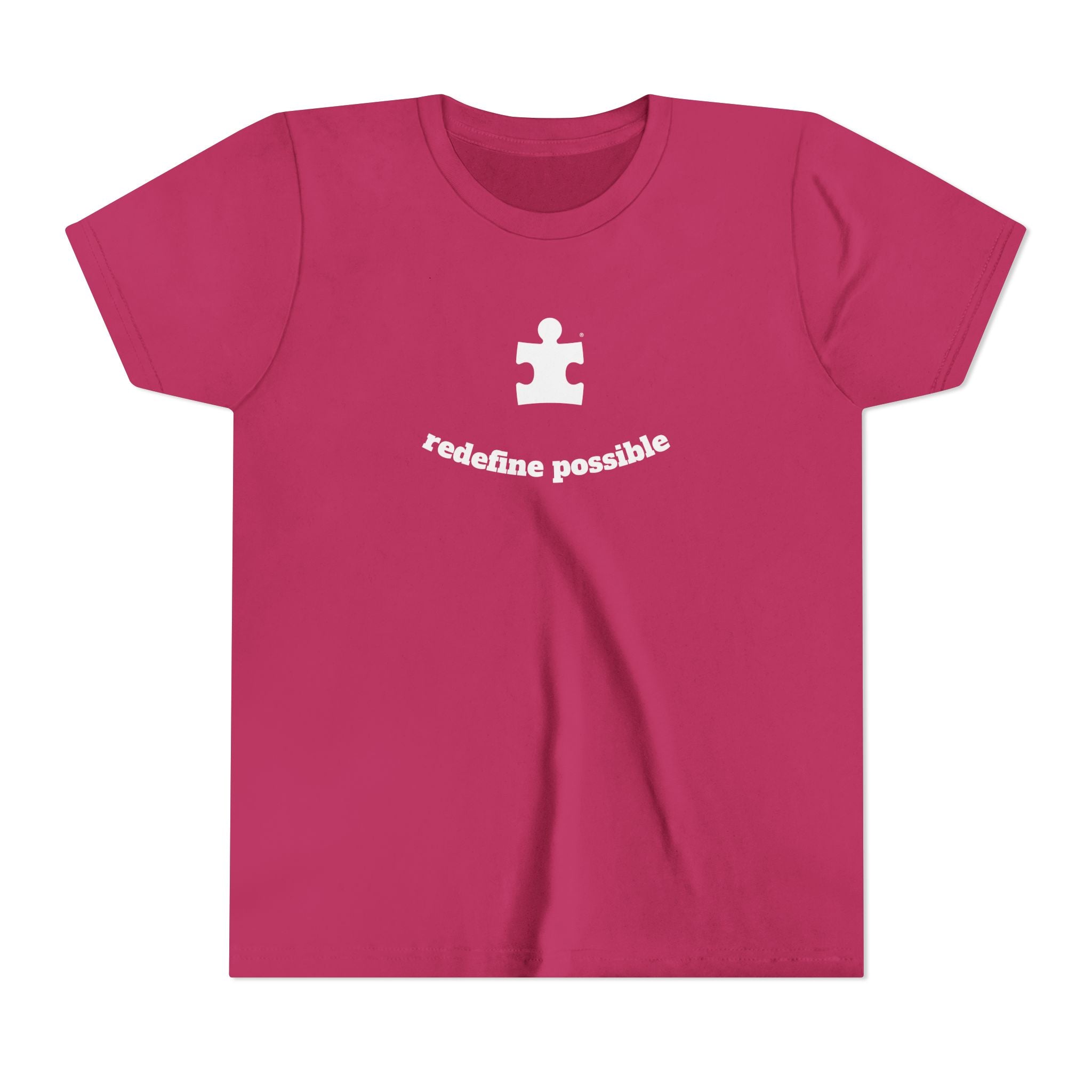 Redefine Possible Puzzle Piece Youth Tee