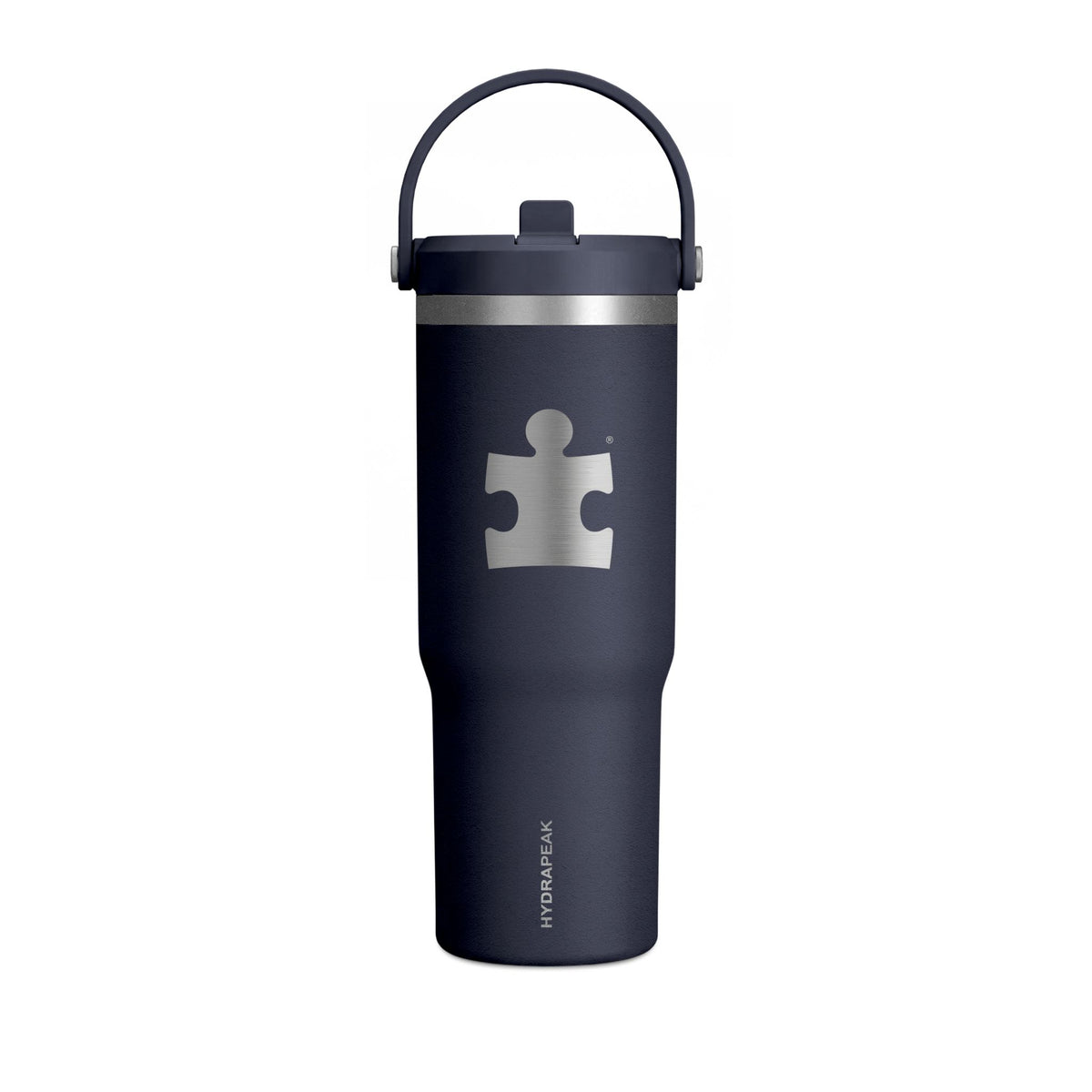 32oz Autism Speaks Puzzle Piece Travel Tumbler