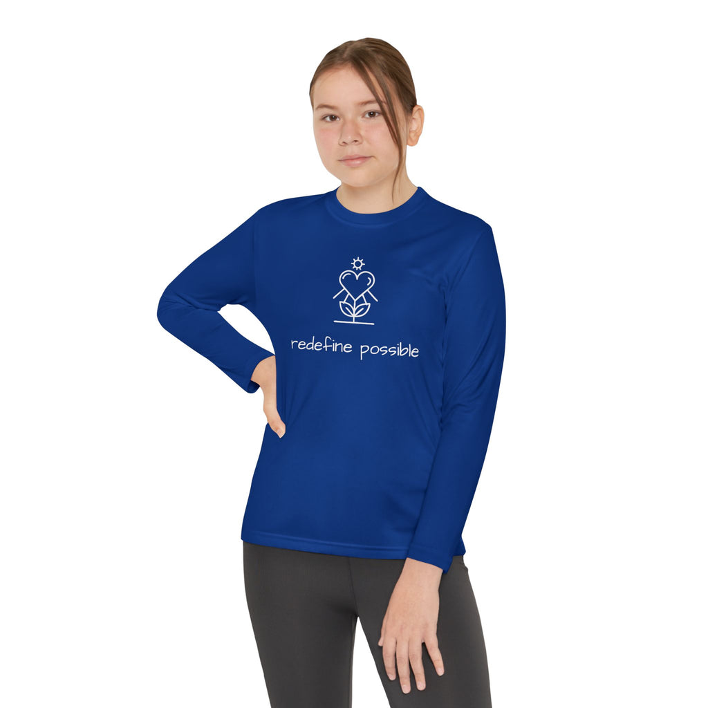 Autism Speaks Redefine Possible Youth Long Sleeve Tee