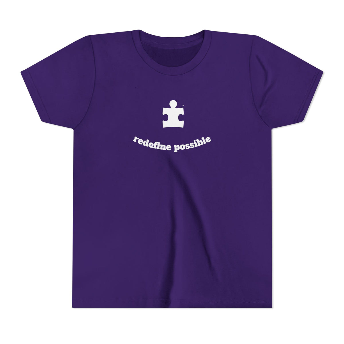 Redefine Possible Puzzle Piece Youth Tee