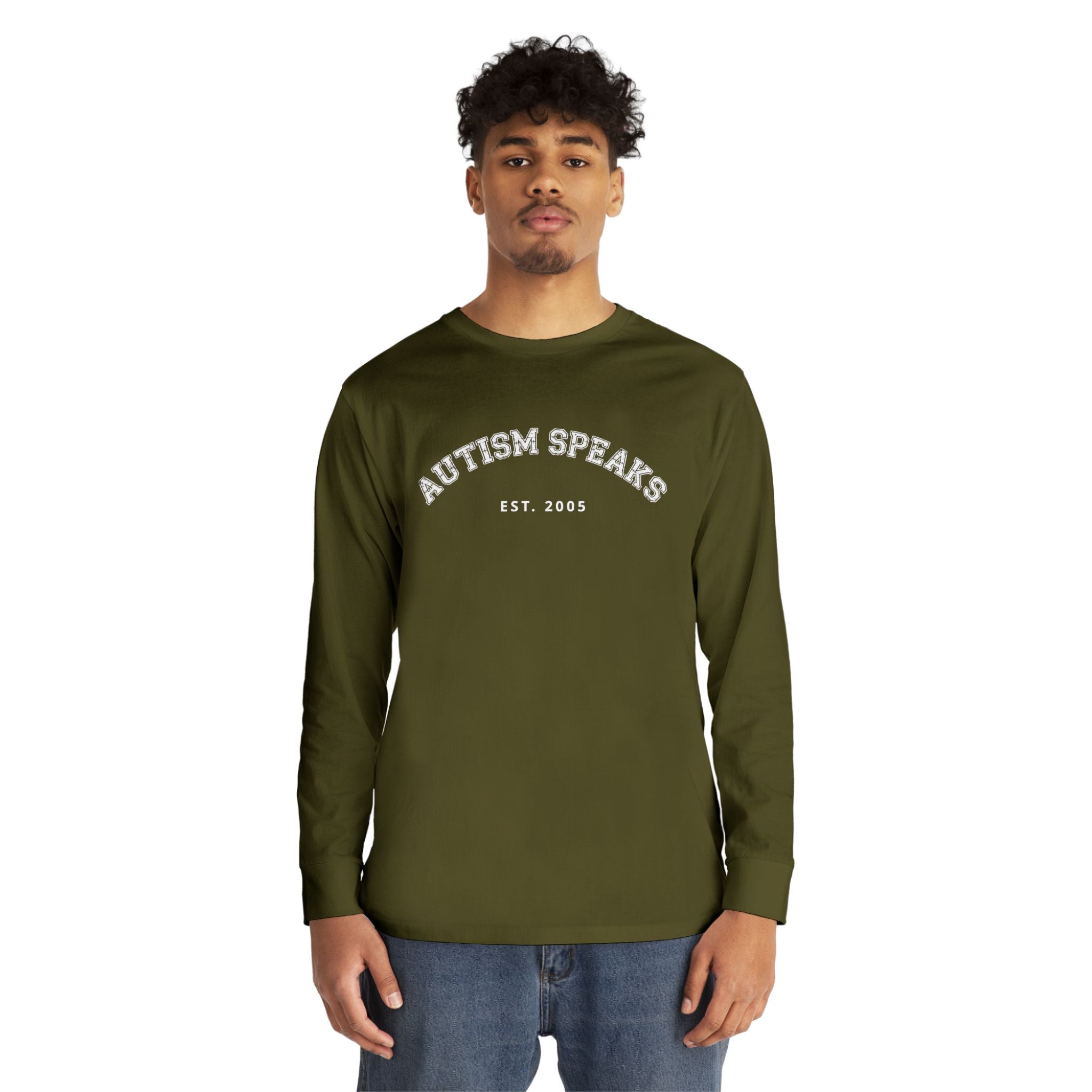 Autism Speaks Established 2005 Adult Long Sleeve Tee