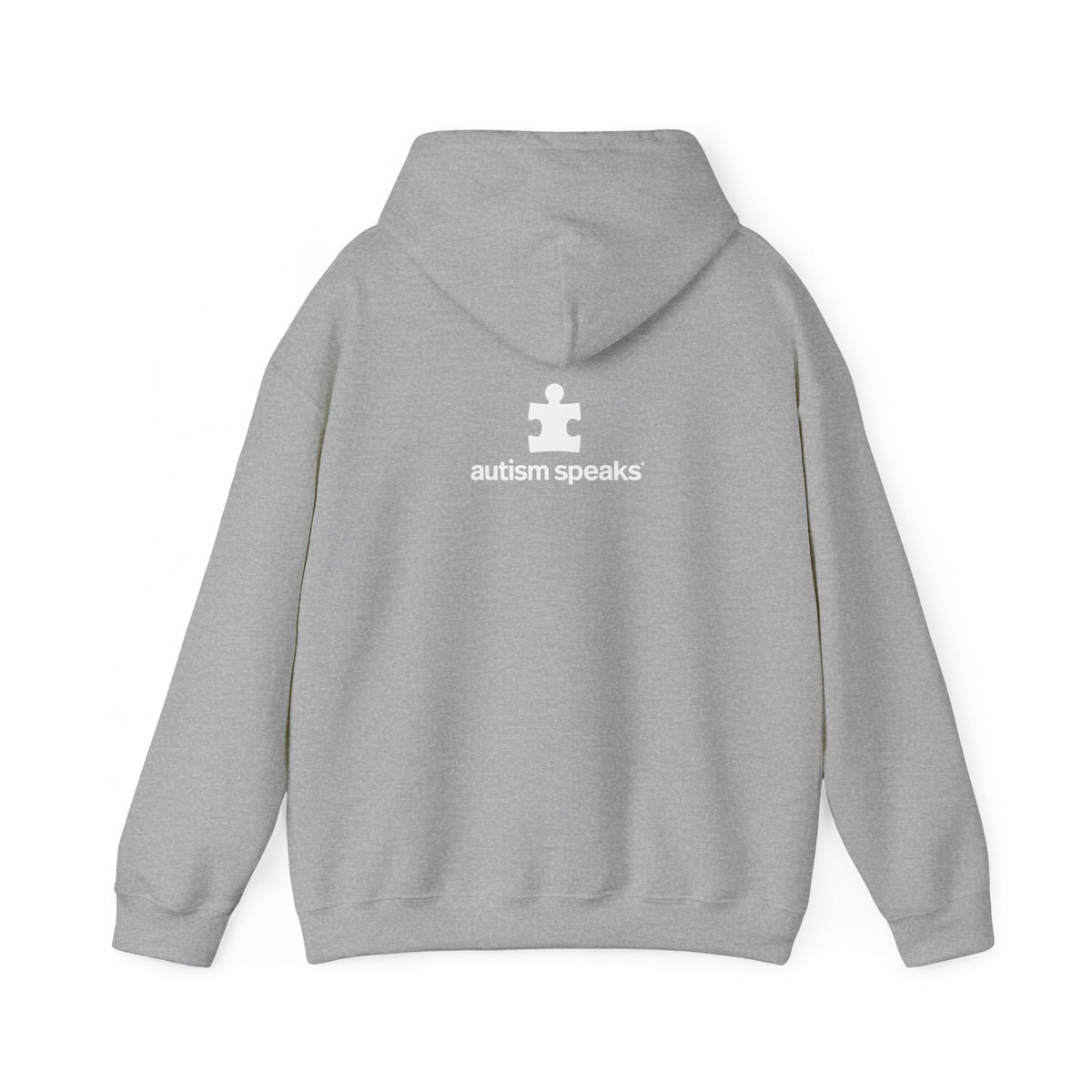 Autism Speaks Established 2005 Classic Heavy Blend Hooded Sweatshirt