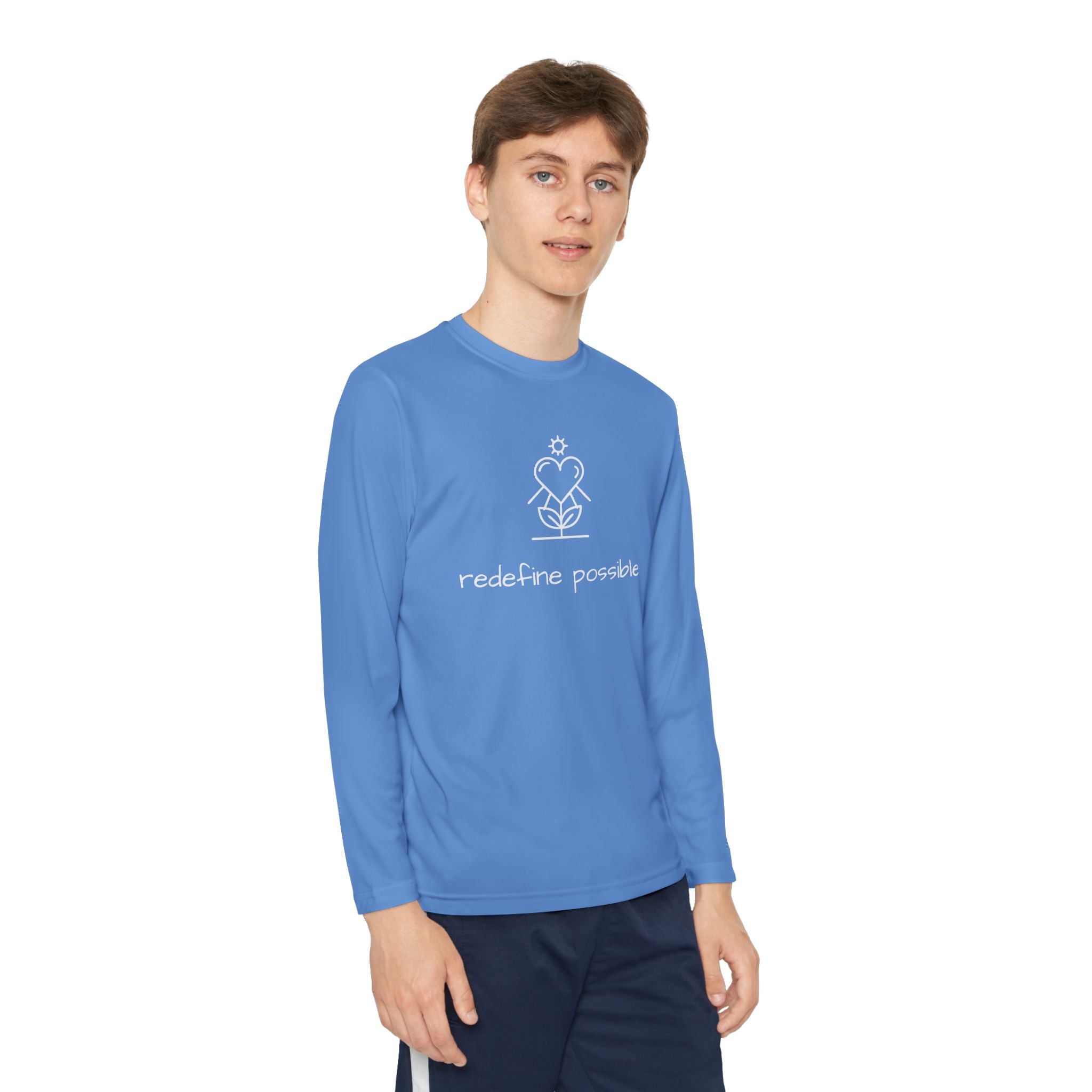 Autism Speaks Redefine Possible Youth Long Sleeve Tee