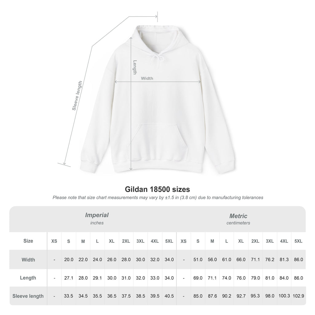 Autism Speaks Established 2005 Classic Heavy Blend Hooded Sweatshirt