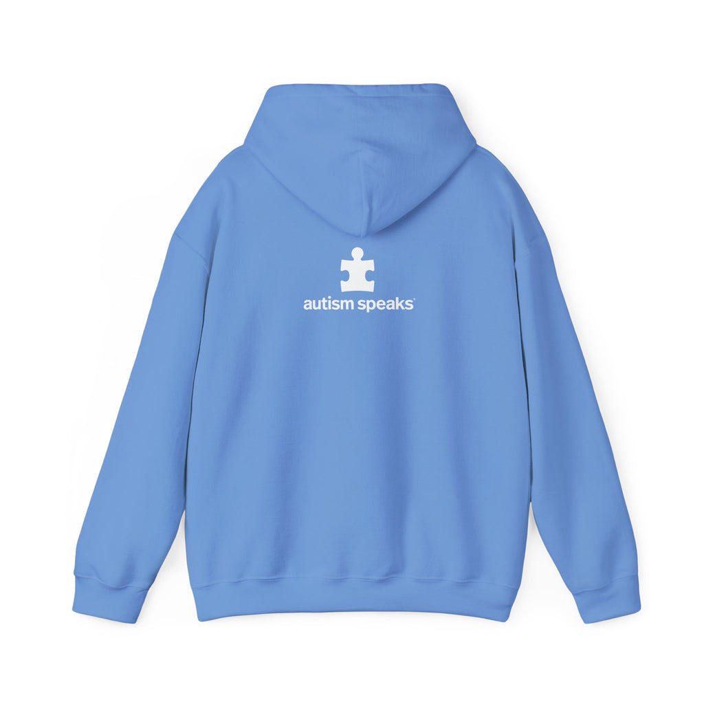 Autism Speaks Established 2005 Classic Heavy Blend Hooded Sweatshirt