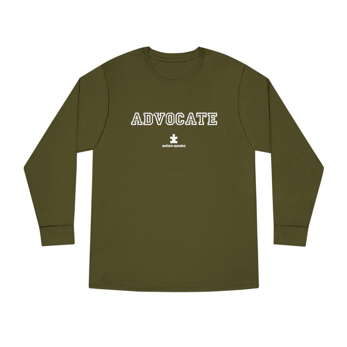Autism Speaks Advocate Adult Long Sleeve Tee