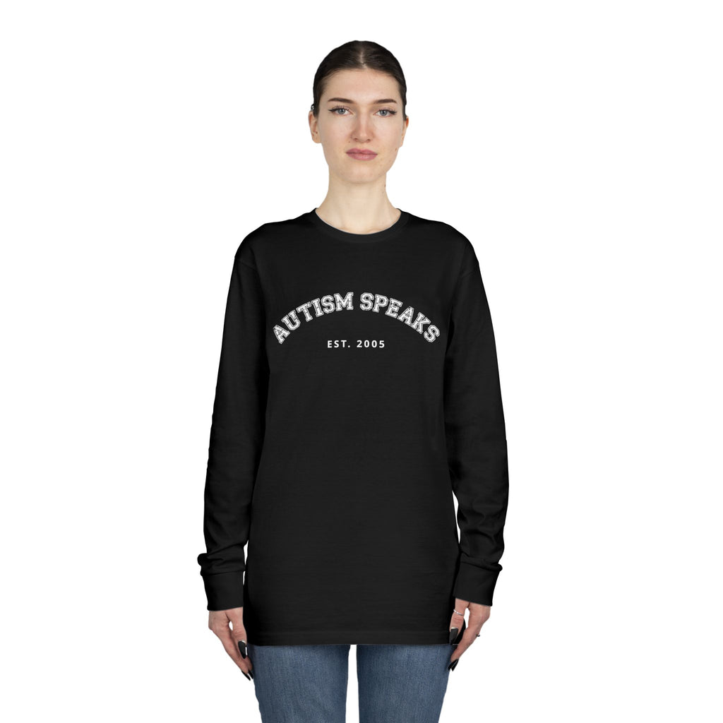 Autism Speaks Established 2005 Adult Long Sleeve Tee