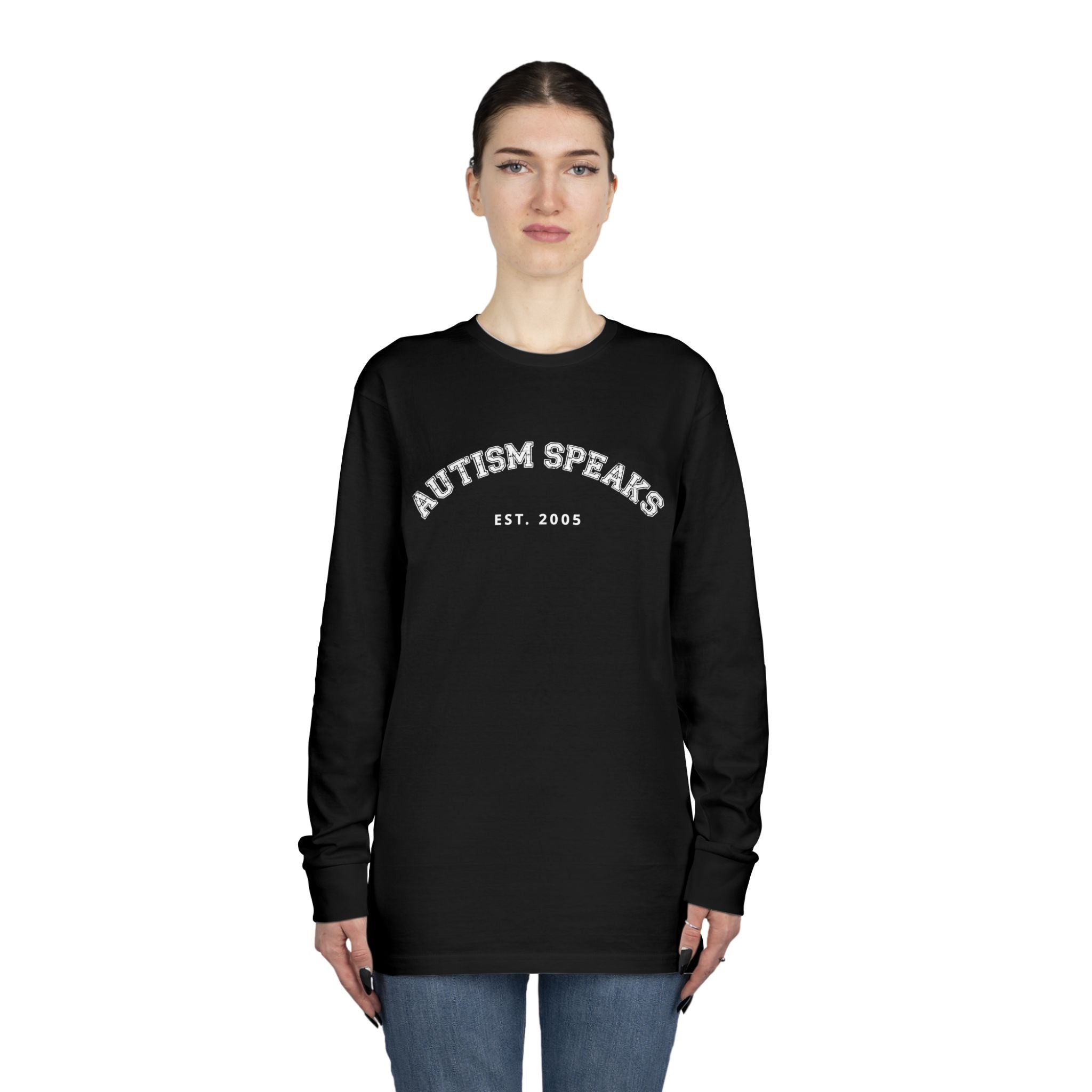 Autism Speaks Established 2005 Adult Long Sleeve Tee