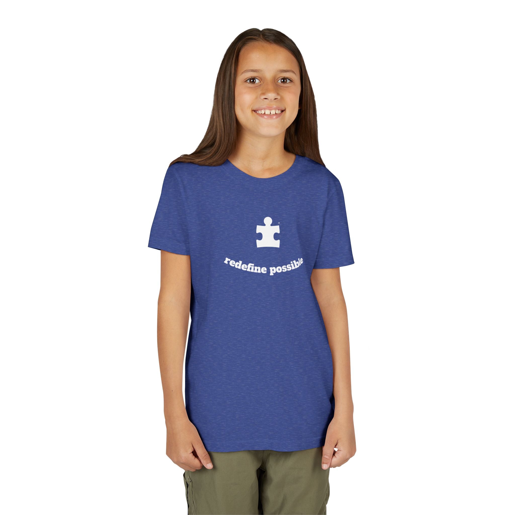 Redefine Possible Puzzle Piece Youth Tee