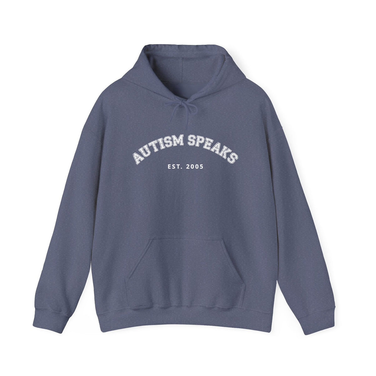 Autism Speaks Established 2005 Classic Heavy Blend Hooded Sweatshirt