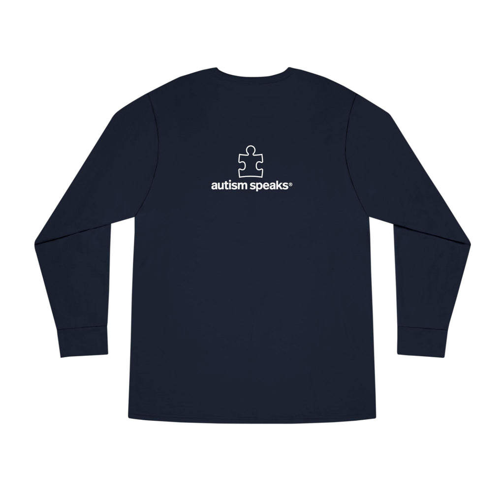 Autism Speaks Established 2005 Adult Long Sleeve Tee