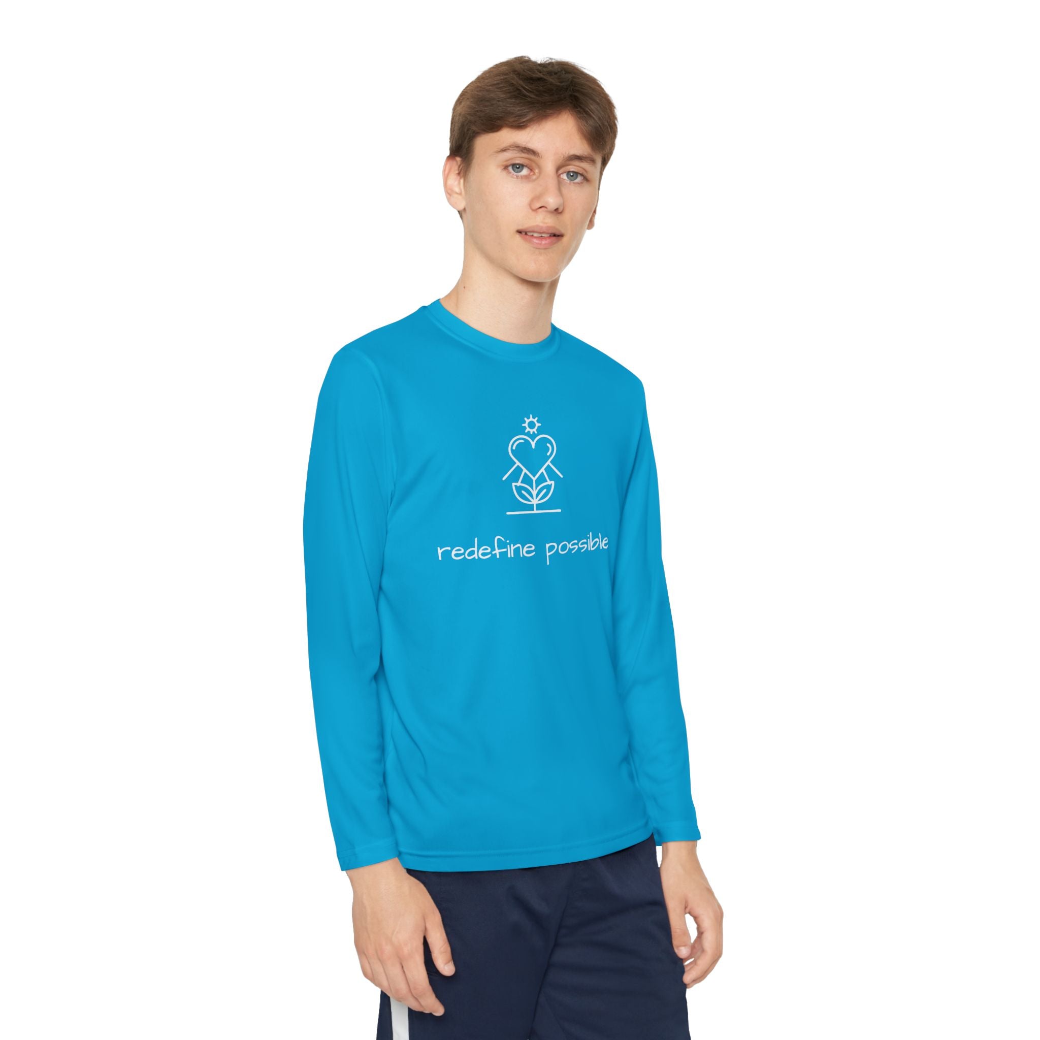Autism Speaks Redefine Possible Youth Long Sleeve Tee