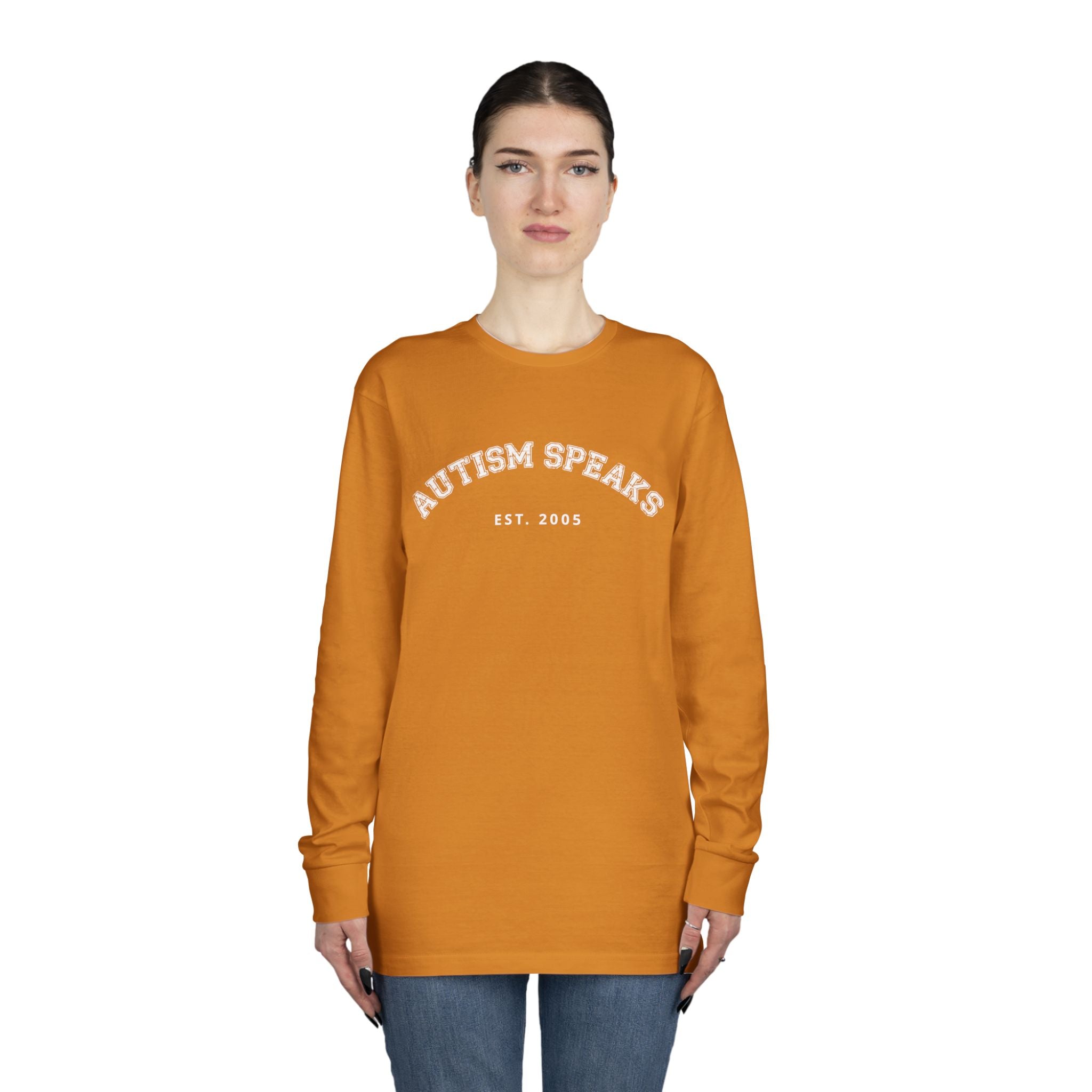 Autism Speaks Established 2005 Adult Long Sleeve Tee