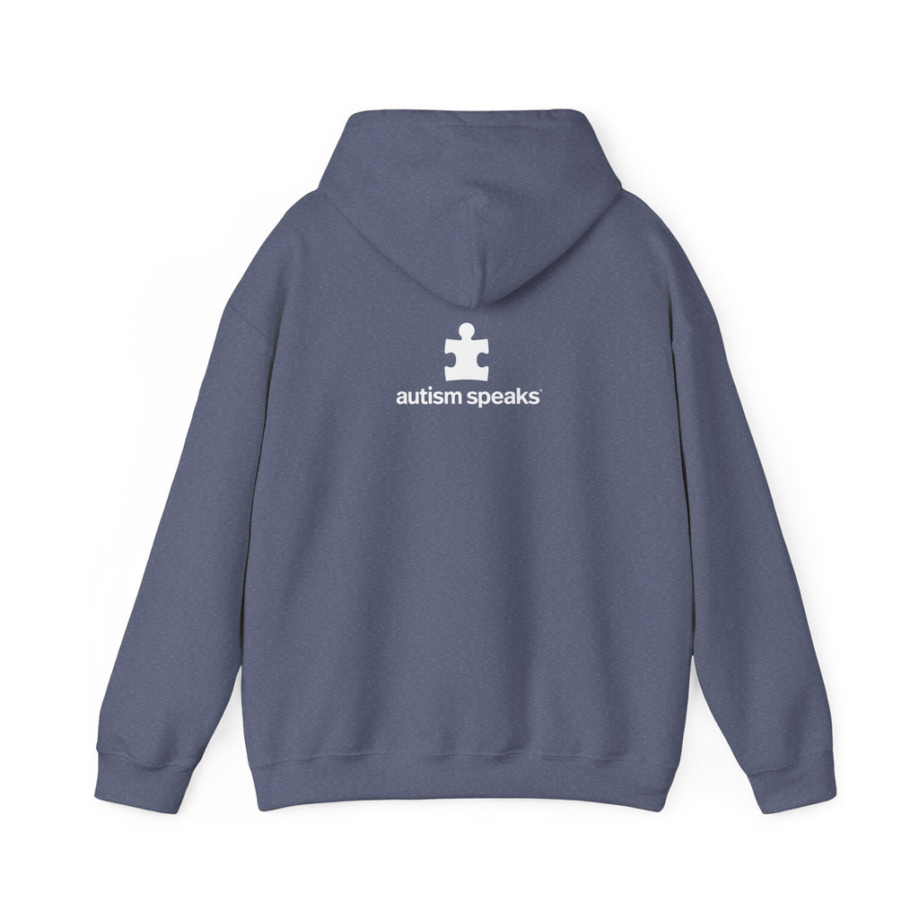 Autism Speaks Established 2005 Classic Heavy Blend Hooded Sweatshirt