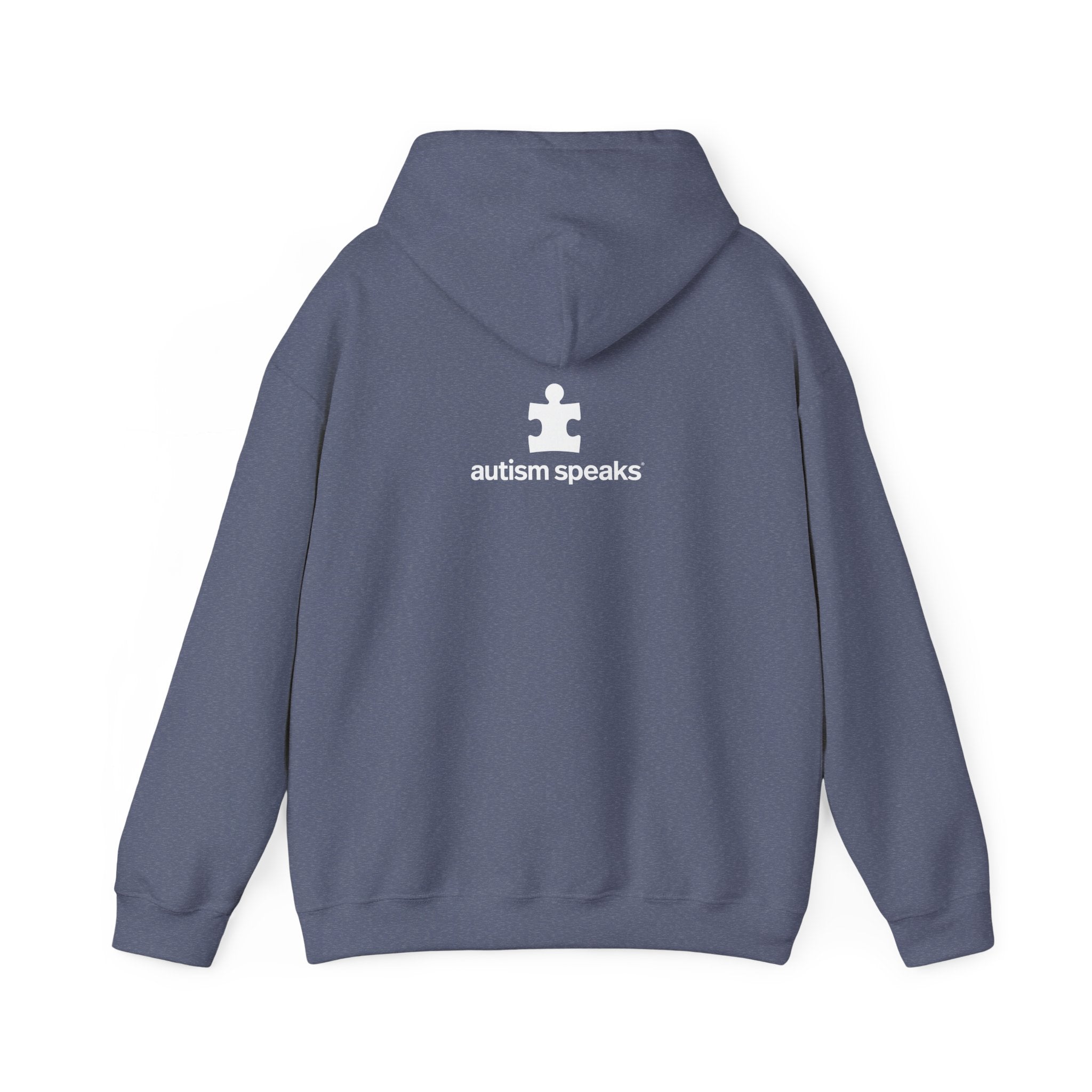 Autism Speaks Established 2005 Classic Heavy Blend Hooded Sweatshirt