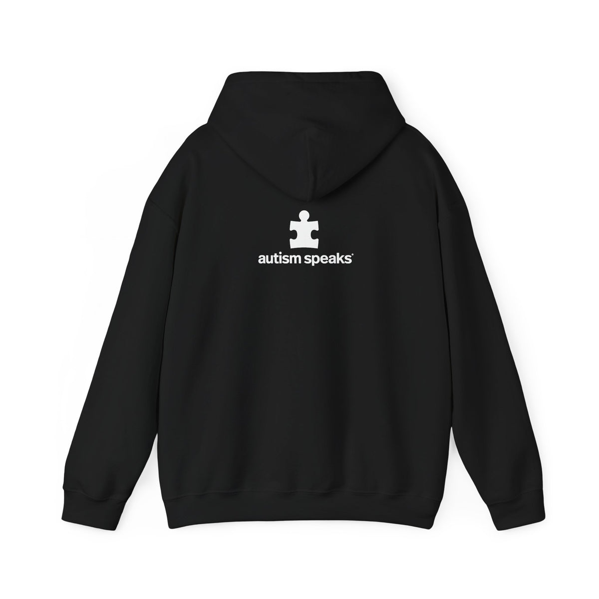 Autism Speaks Established 2005 Classic Heavy Blend Hooded Sweatshirt