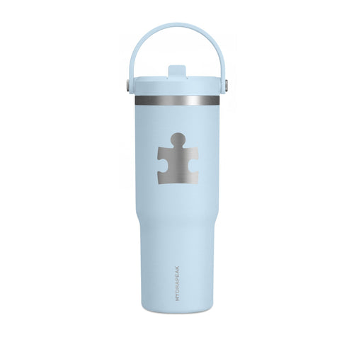 32oz Autism Speaks Puzzle Piece Travel Tumbler