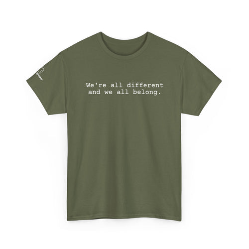 Autism Speaks Adult Tee - We all belong