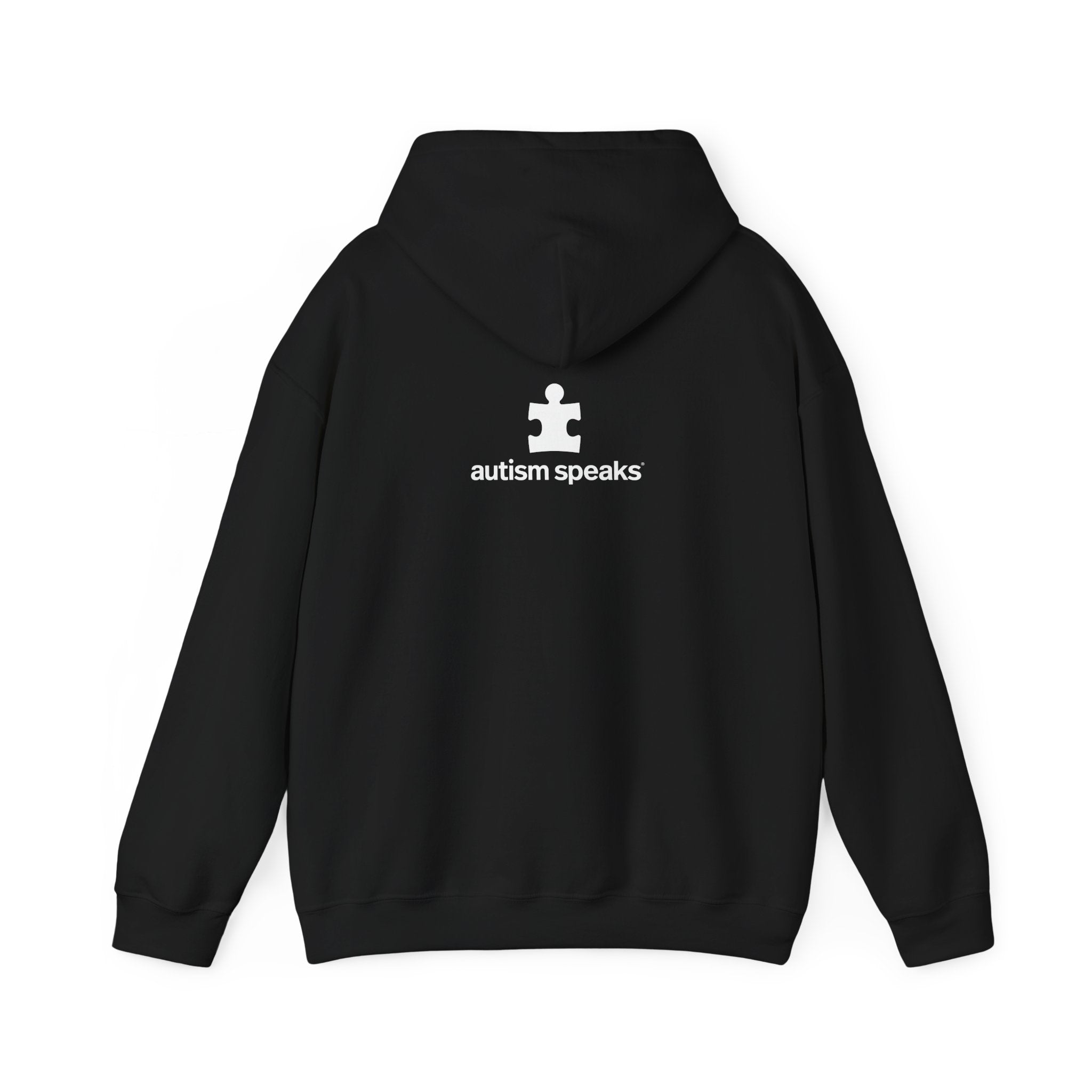 Autism Speaks Established 2005 Classic Heavy Blend Hooded Sweatshirt