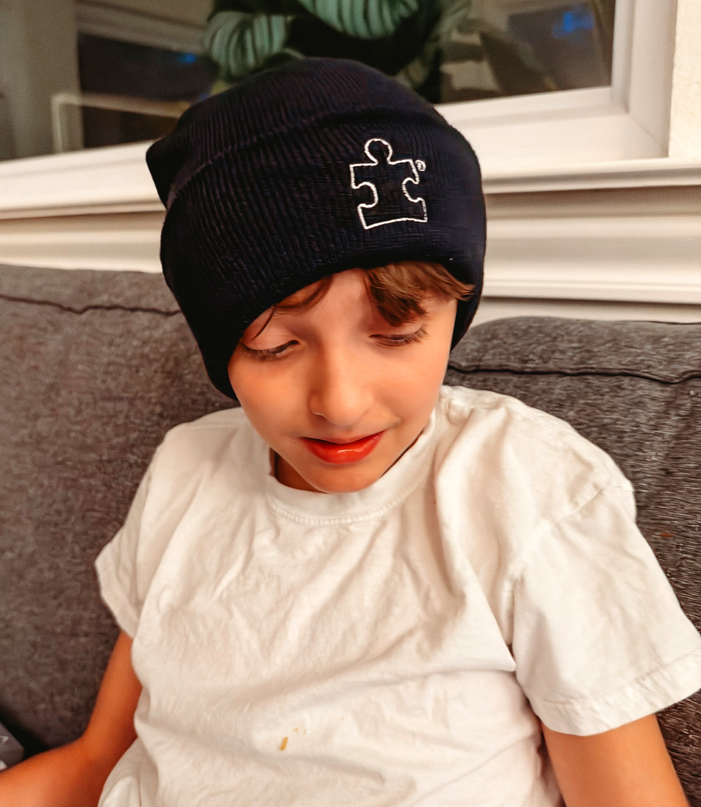 Autism Speaks Embroidered Cuffed Beanie