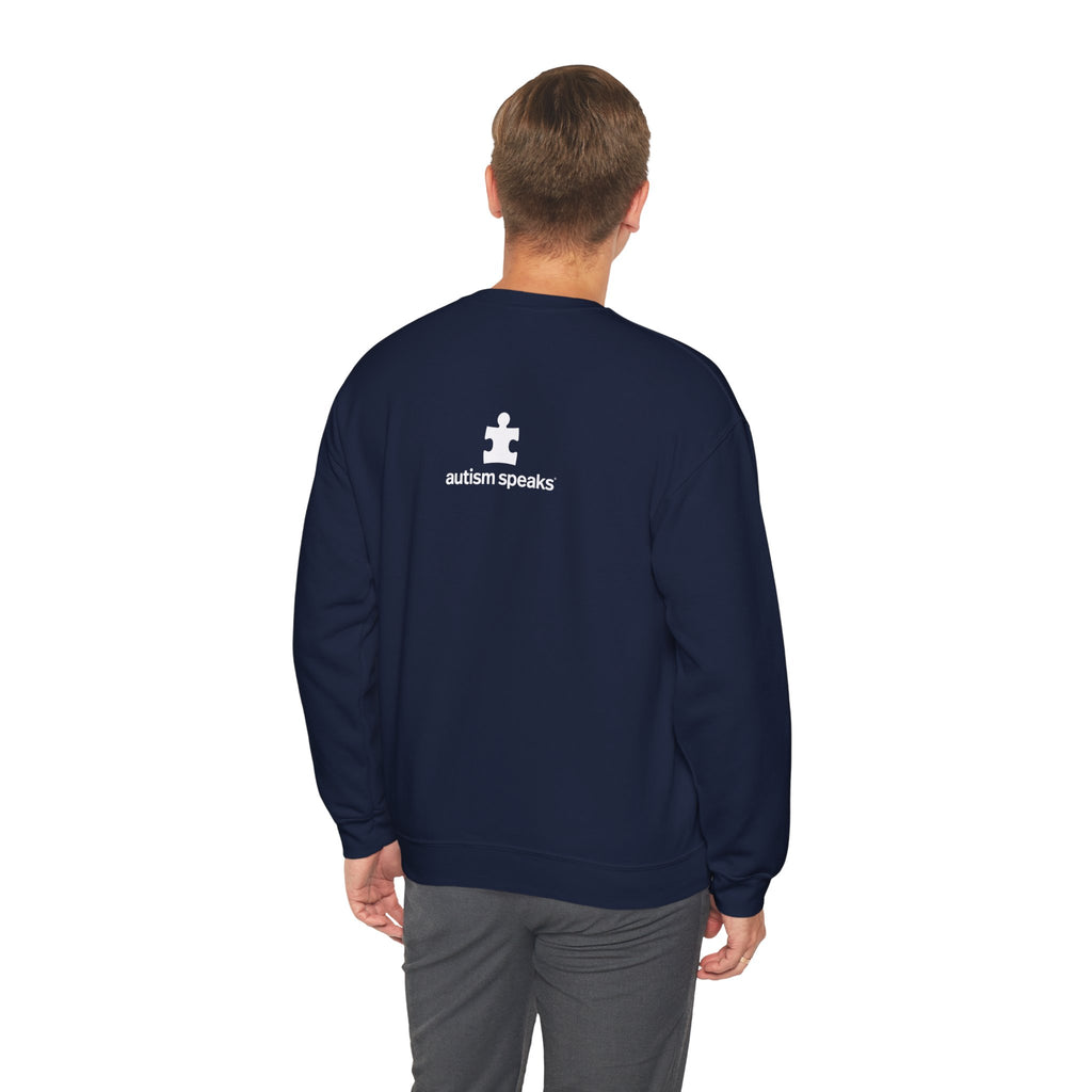 Autism Speaks Established 2005 Crewneck Sweatshirt