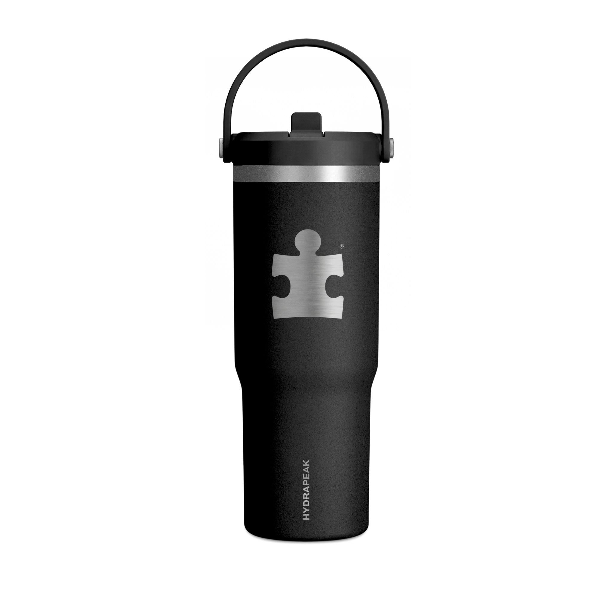 32oz Autism Speaks Puzzle Piece Travel Tumbler