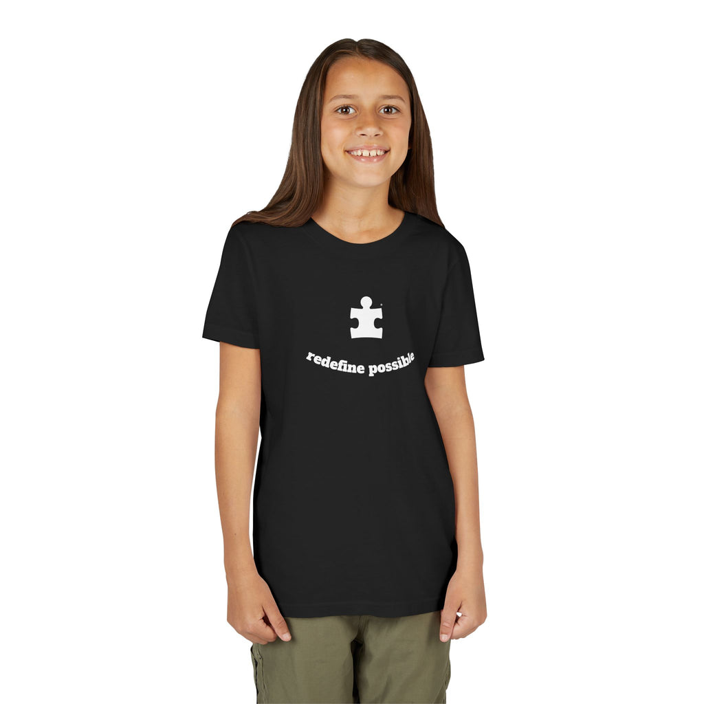 Redefine Possible Puzzle Piece Youth Tee