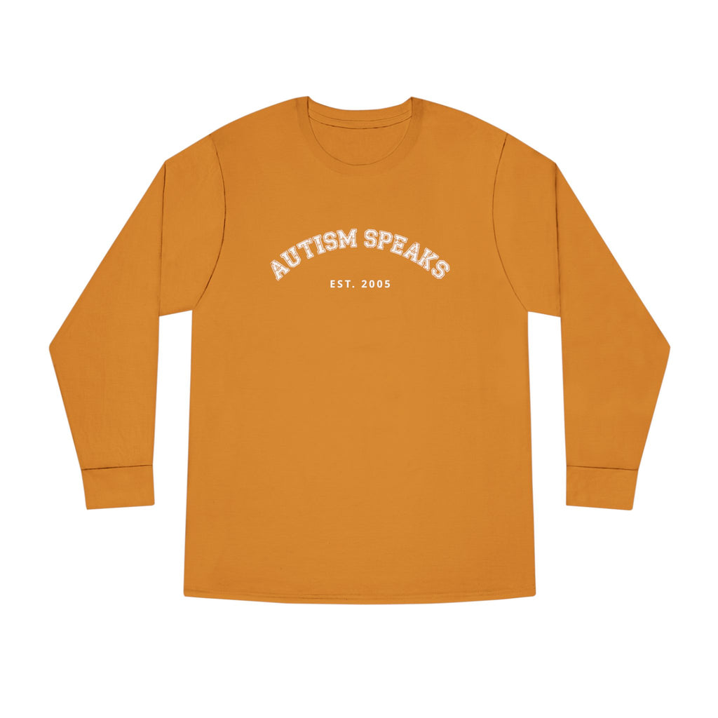 Autism Speaks Established 2005 Adult Long Sleeve Tee