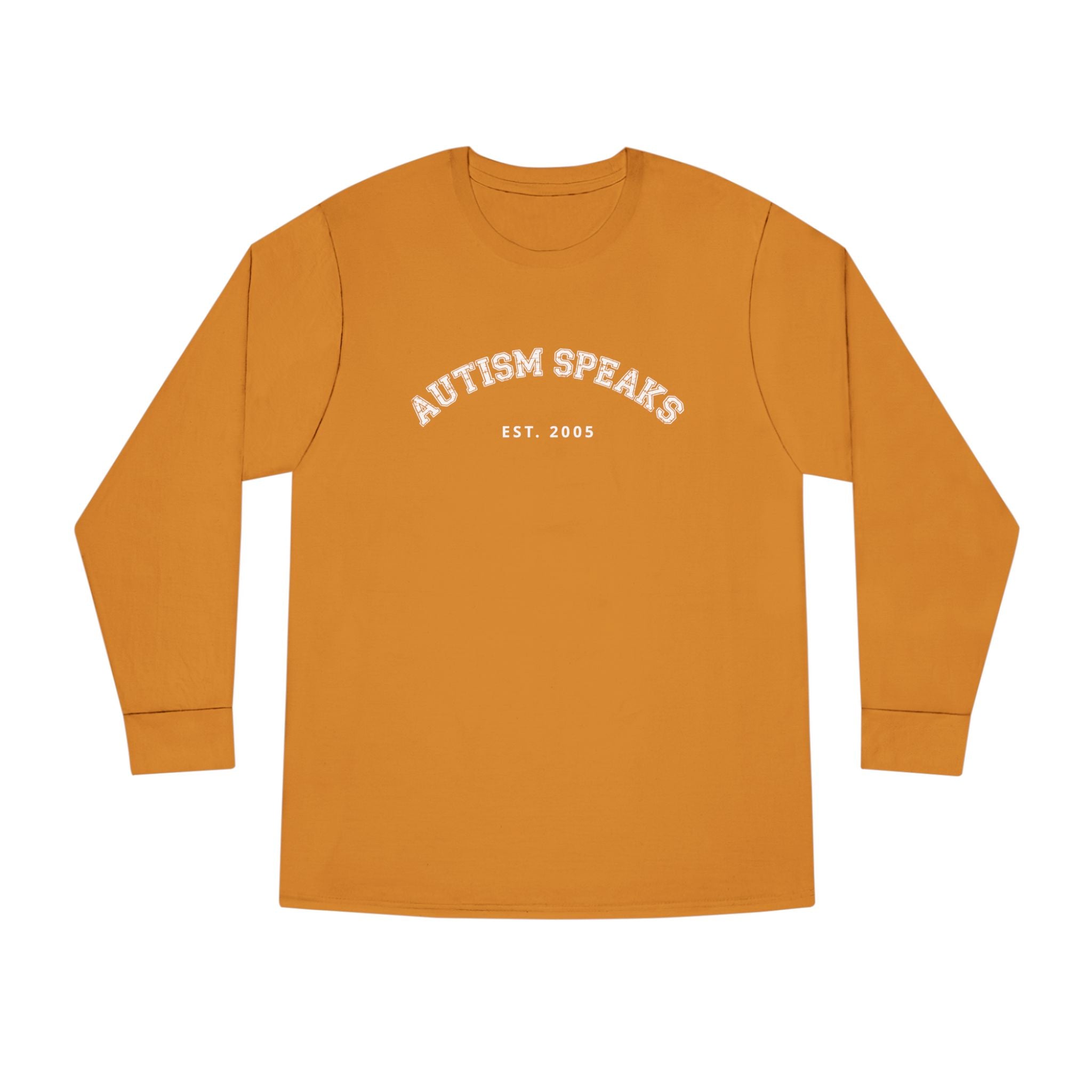 Autism Speaks Established 2005 Adult Long Sleeve Tee