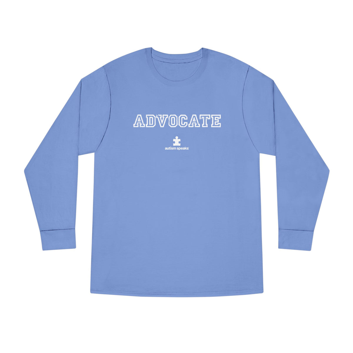Autism Speaks Advocate Adult Long Sleeve Tee