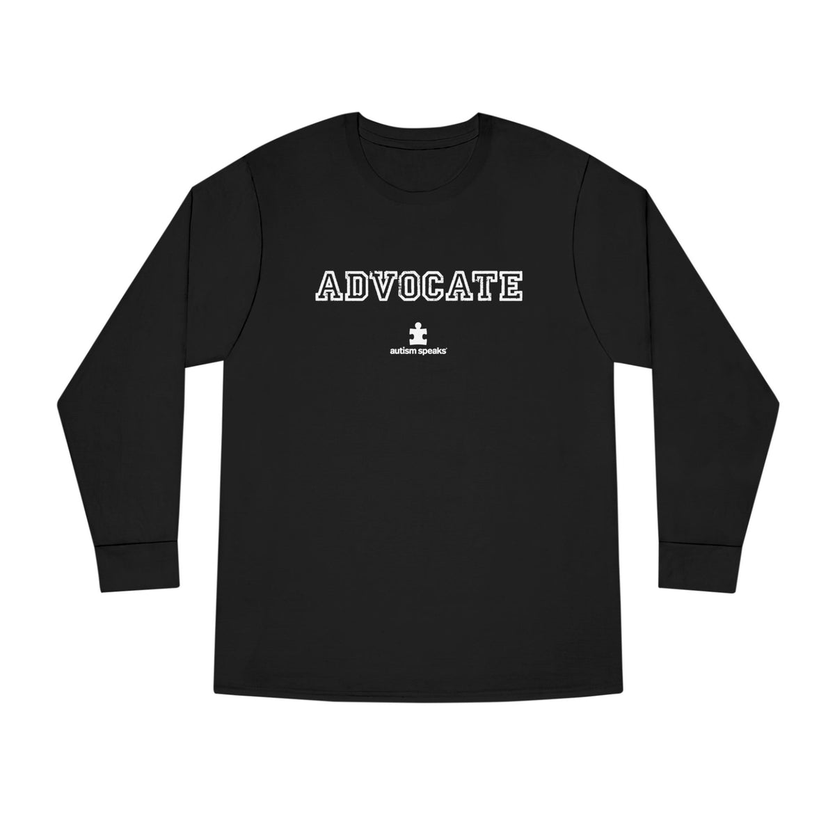 Autism Speaks Advocate Adult Long Sleeve Tee