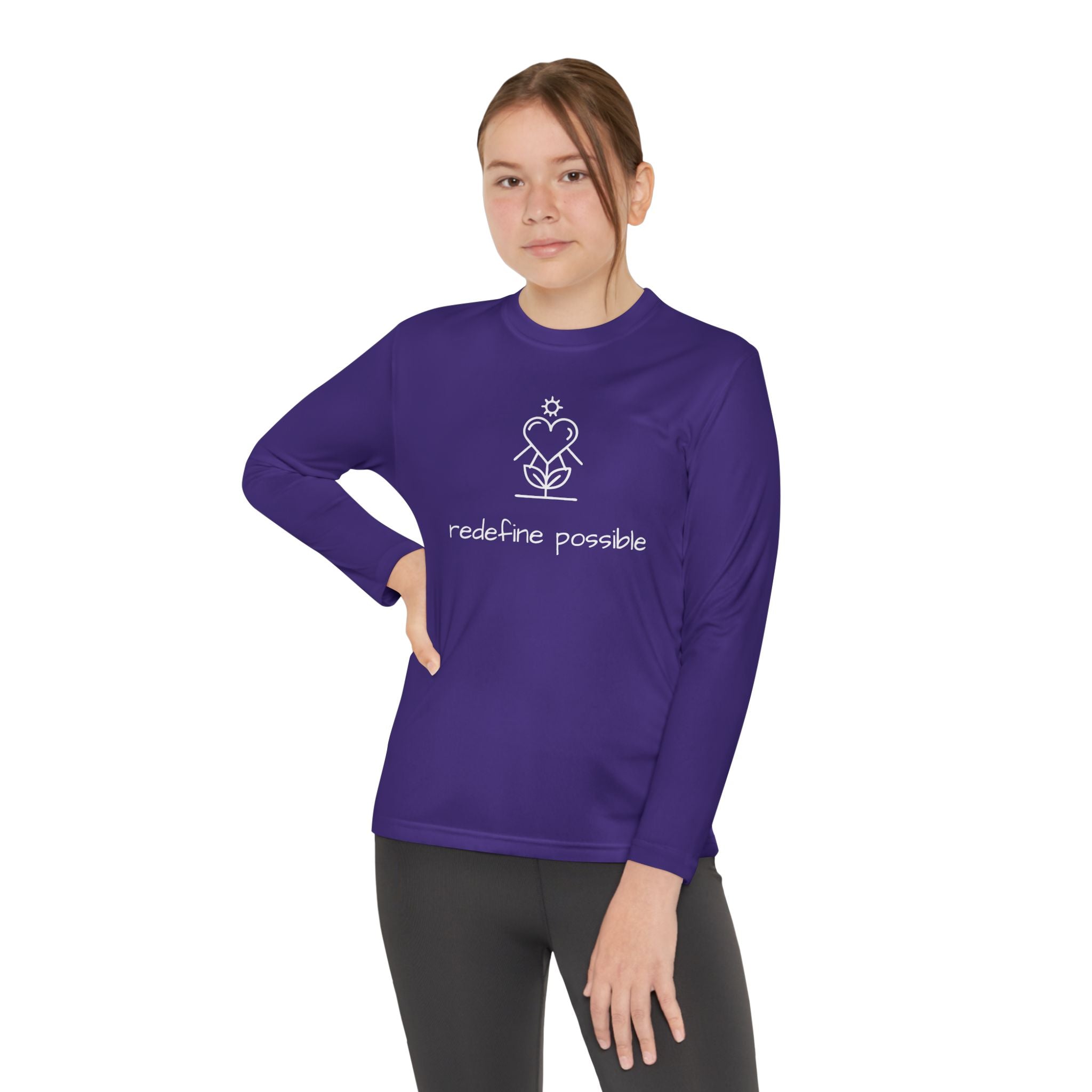 Autism Speaks Redefine Possible Youth Long Sleeve Tee