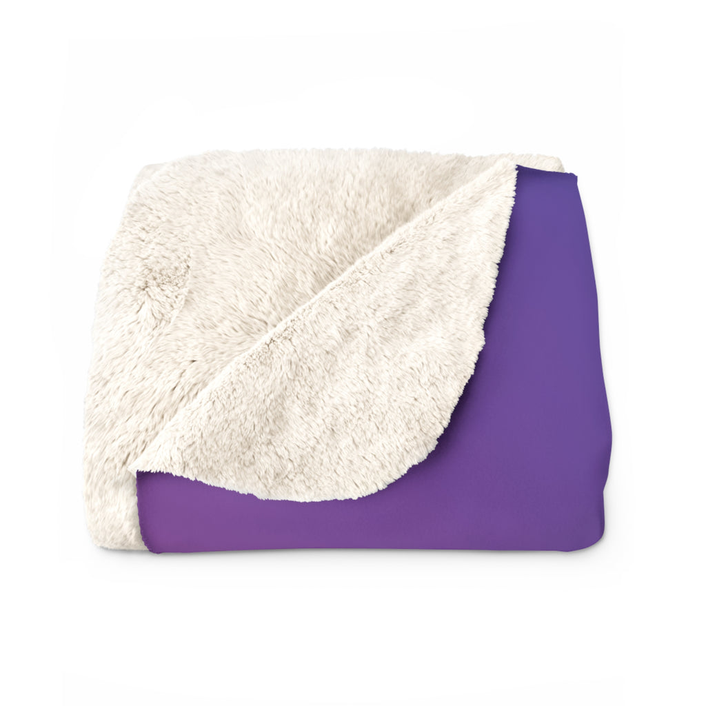 Autism Speaks Redefine Possible Gradient Sherpa Fleece Blanket