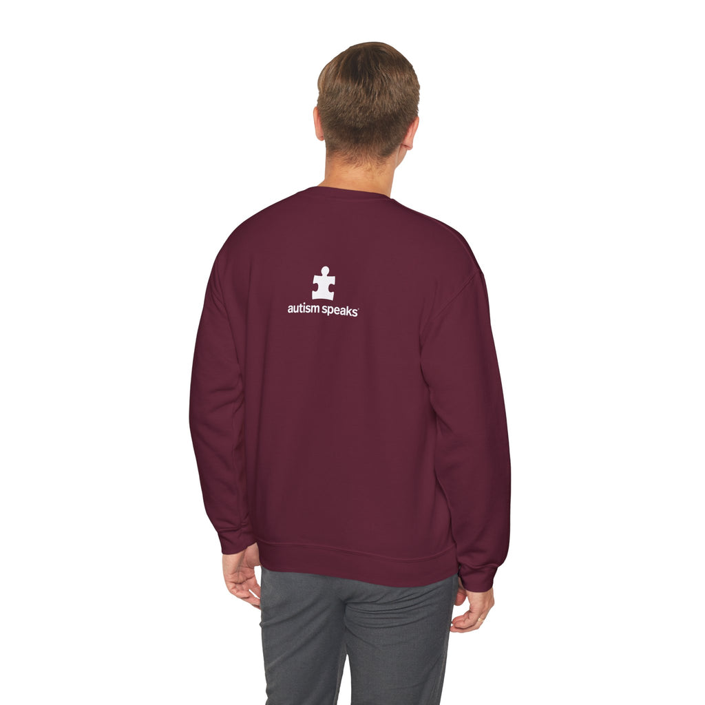 Autism Speaks Established 2005 Crewneck Sweatshirt