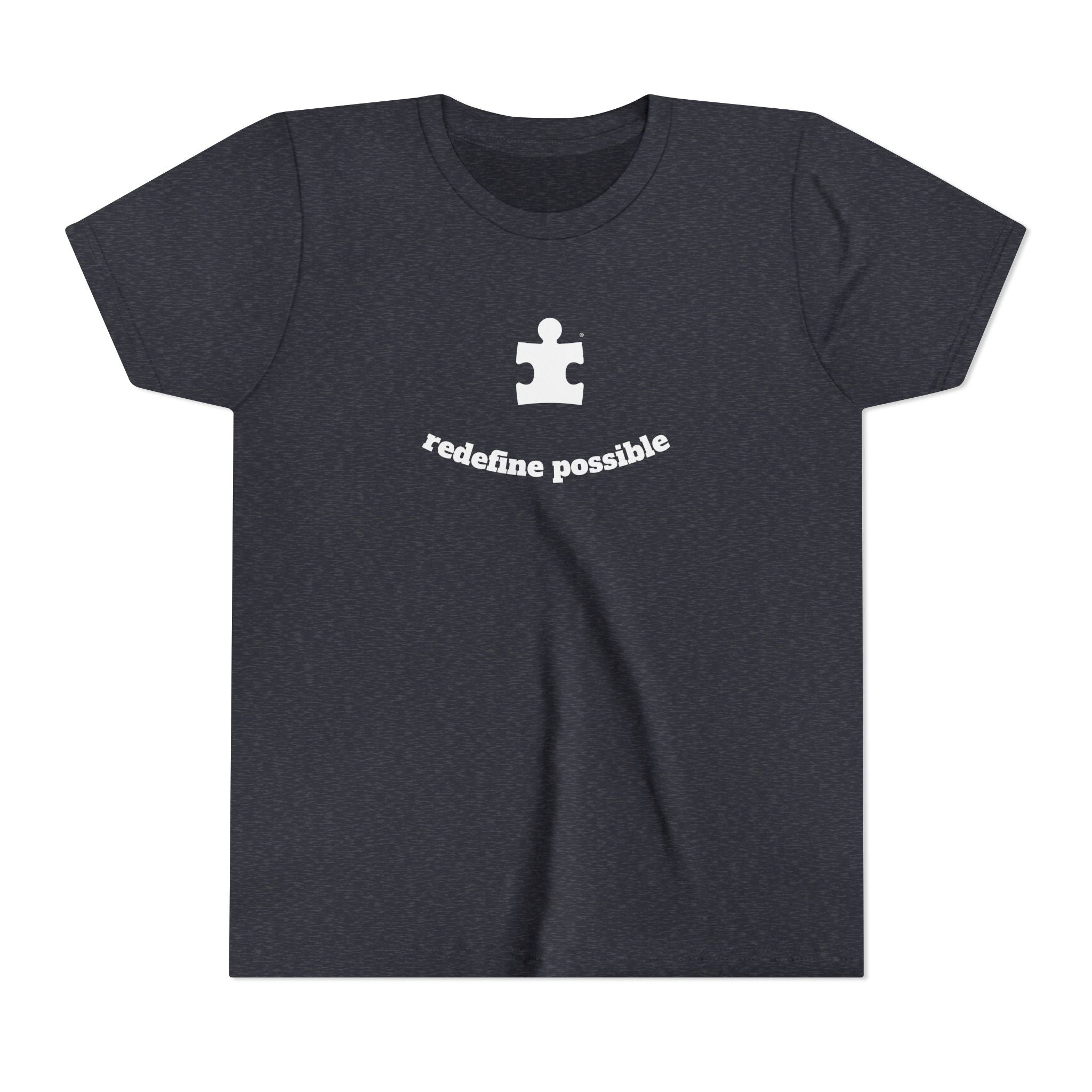 Redefine Possible Puzzle Piece Youth Tee