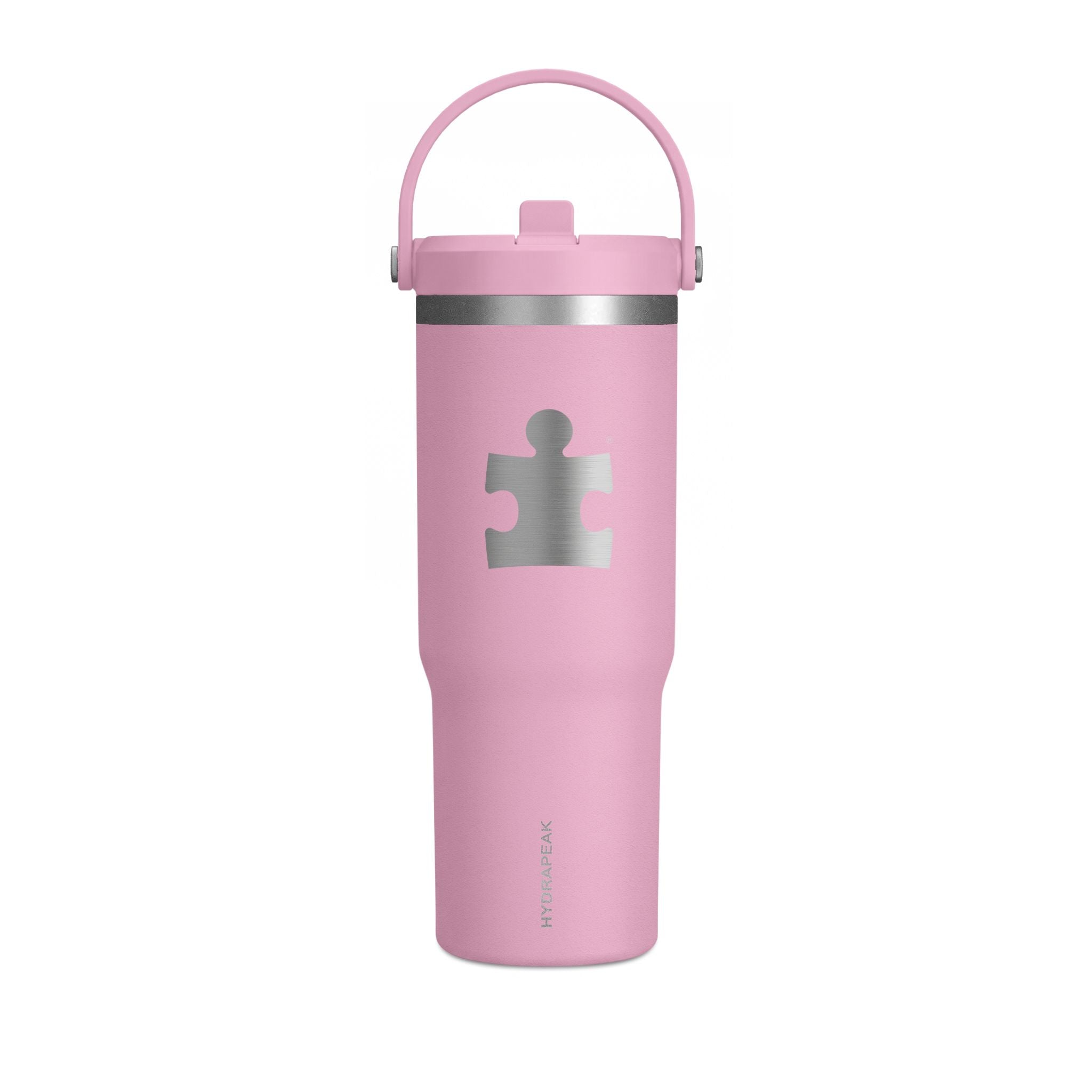 32oz Autism Speaks Puzzle Piece Travel Tumbler