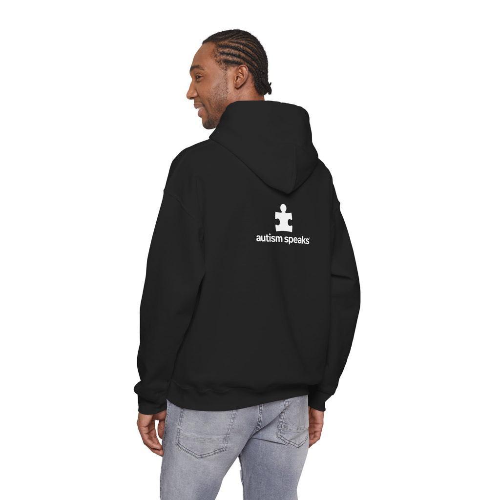 Autism Speaks Established 2005 Classic Heavy Blend Hooded Sweatshirt