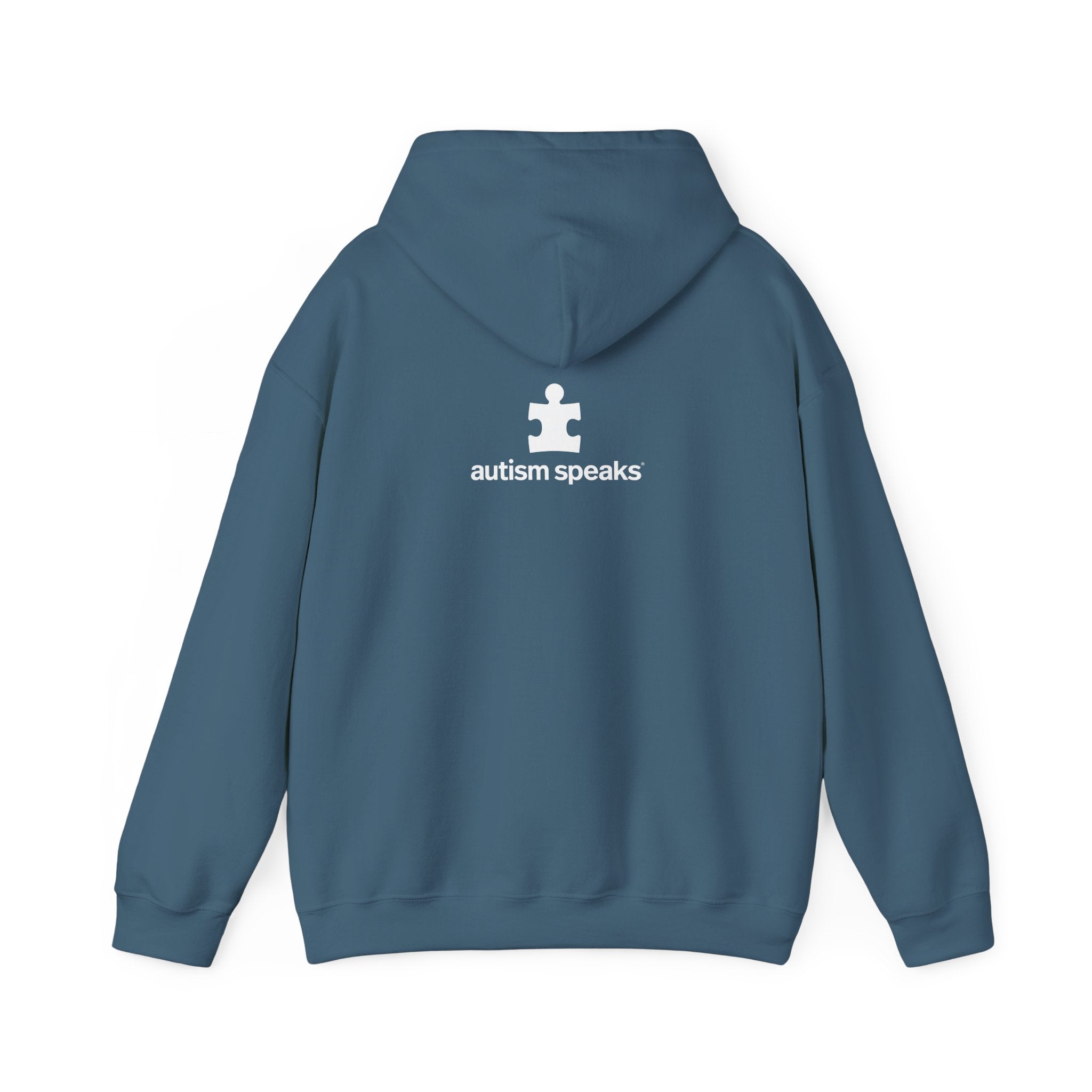 Autism Speaks Established 2005 Classic Heavy Blend Hooded Sweatshirt