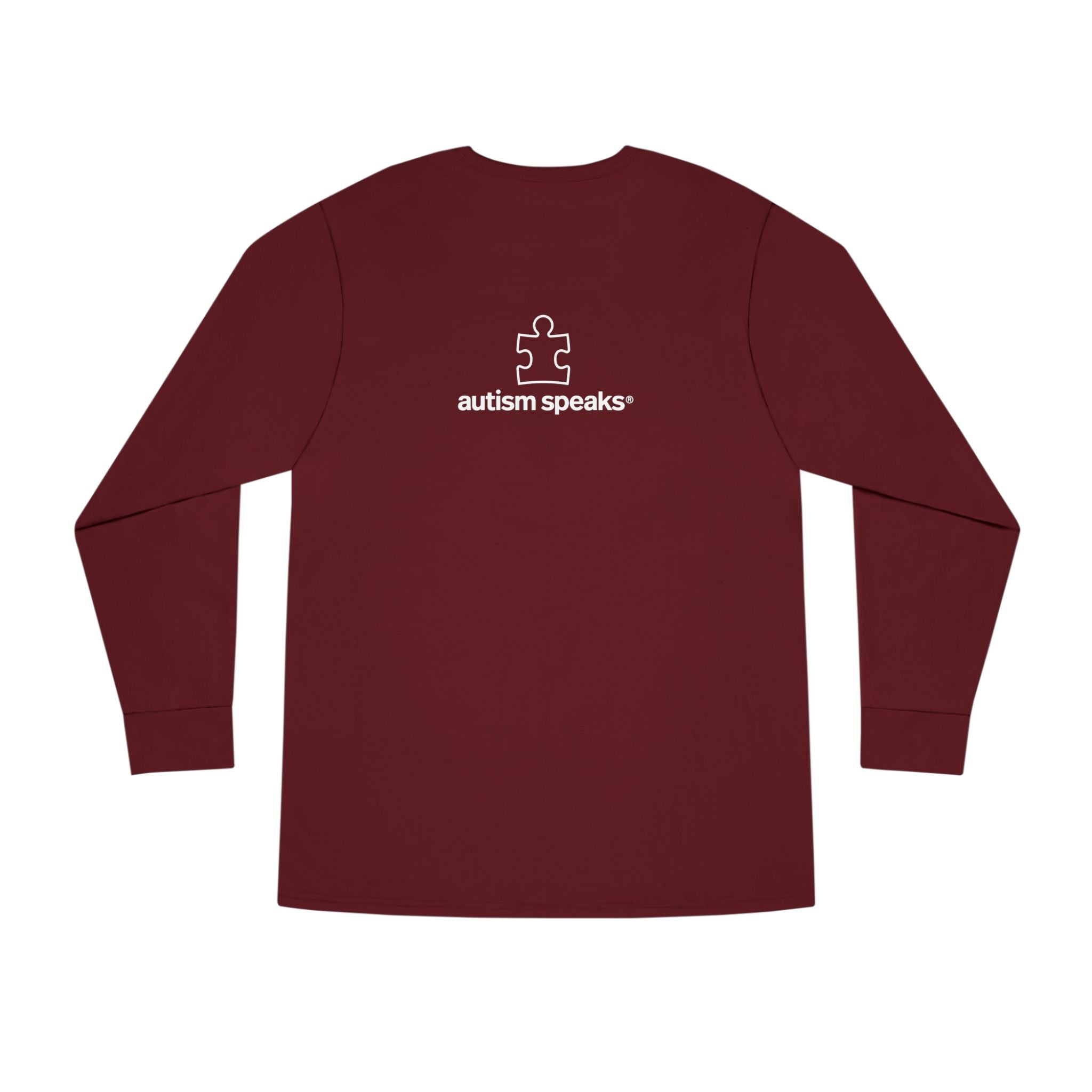 Autism Speaks Established 2005 Adult Long Sleeve Tee