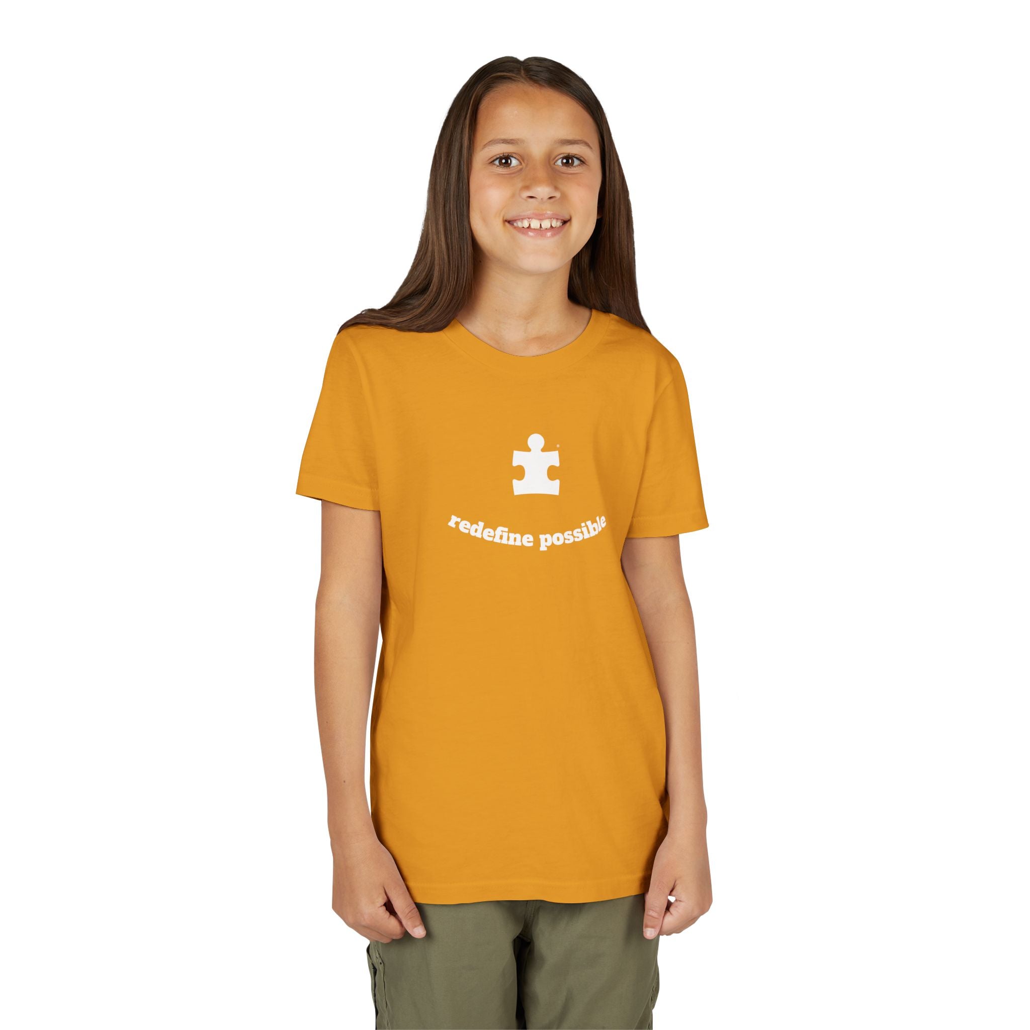 Redefine Possible Puzzle Piece Youth Tee
