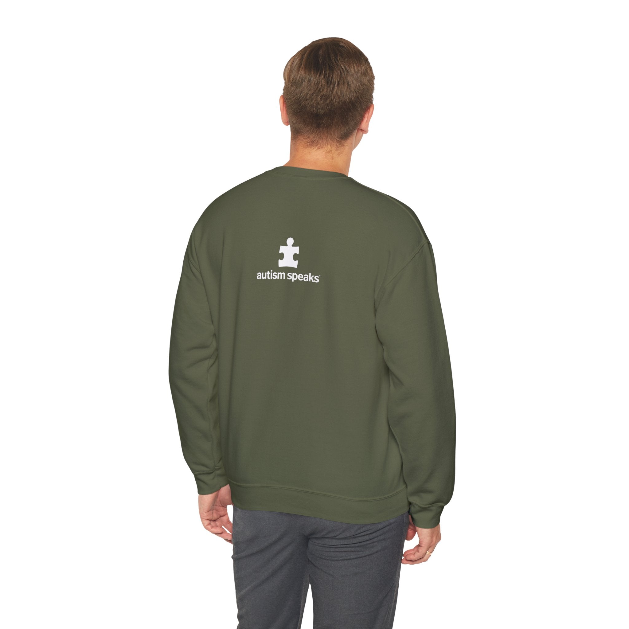 Autism Speaks Established 2005 Crewneck Sweatshirt