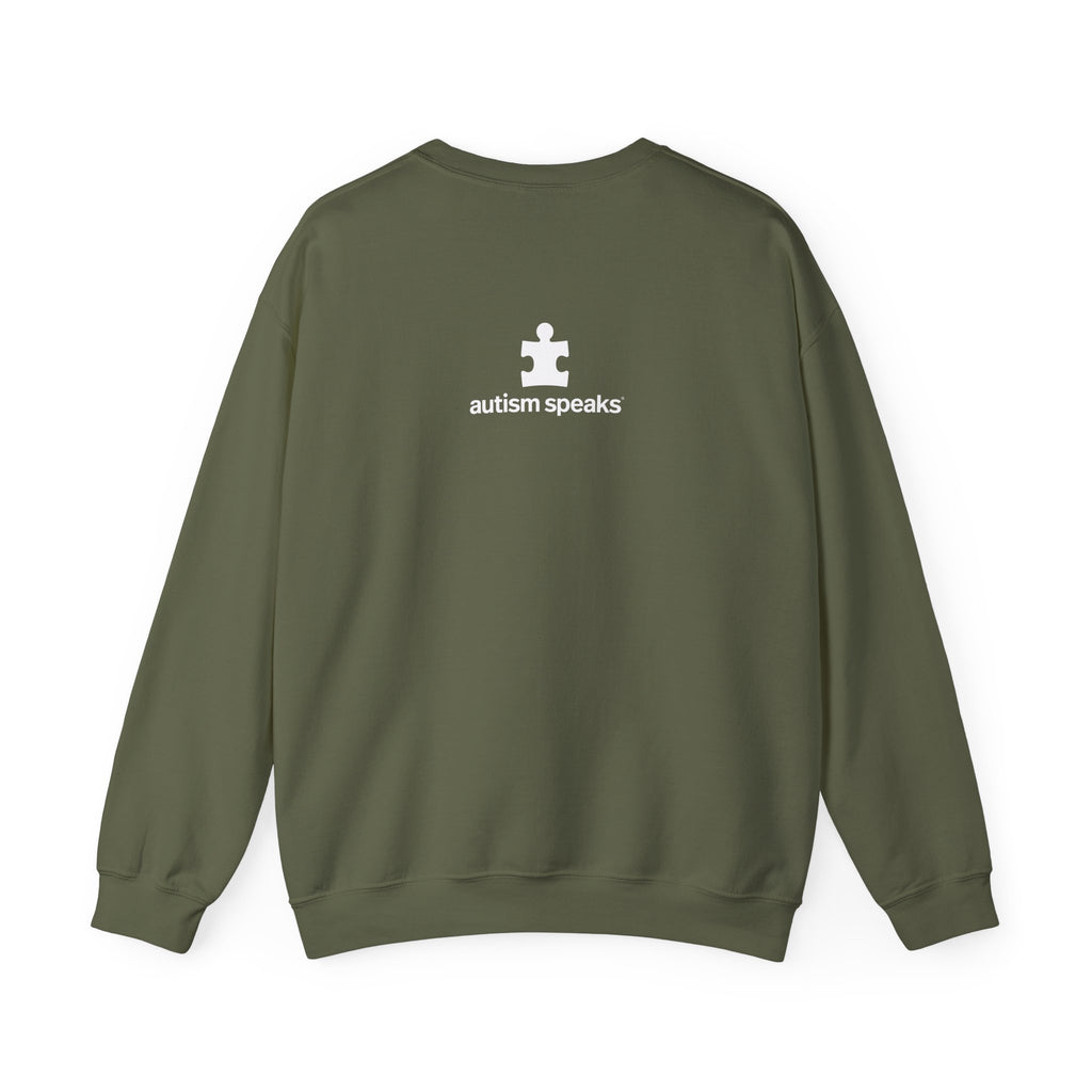 Autism Speaks Established 2005 Crewneck Sweatshirt