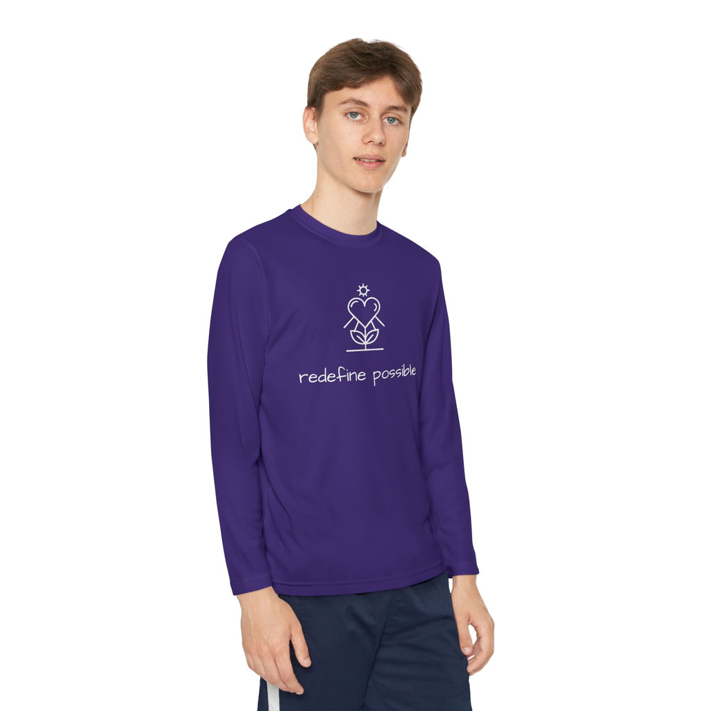 Autism Speaks Redefine Possible Youth Long Sleeve Tee