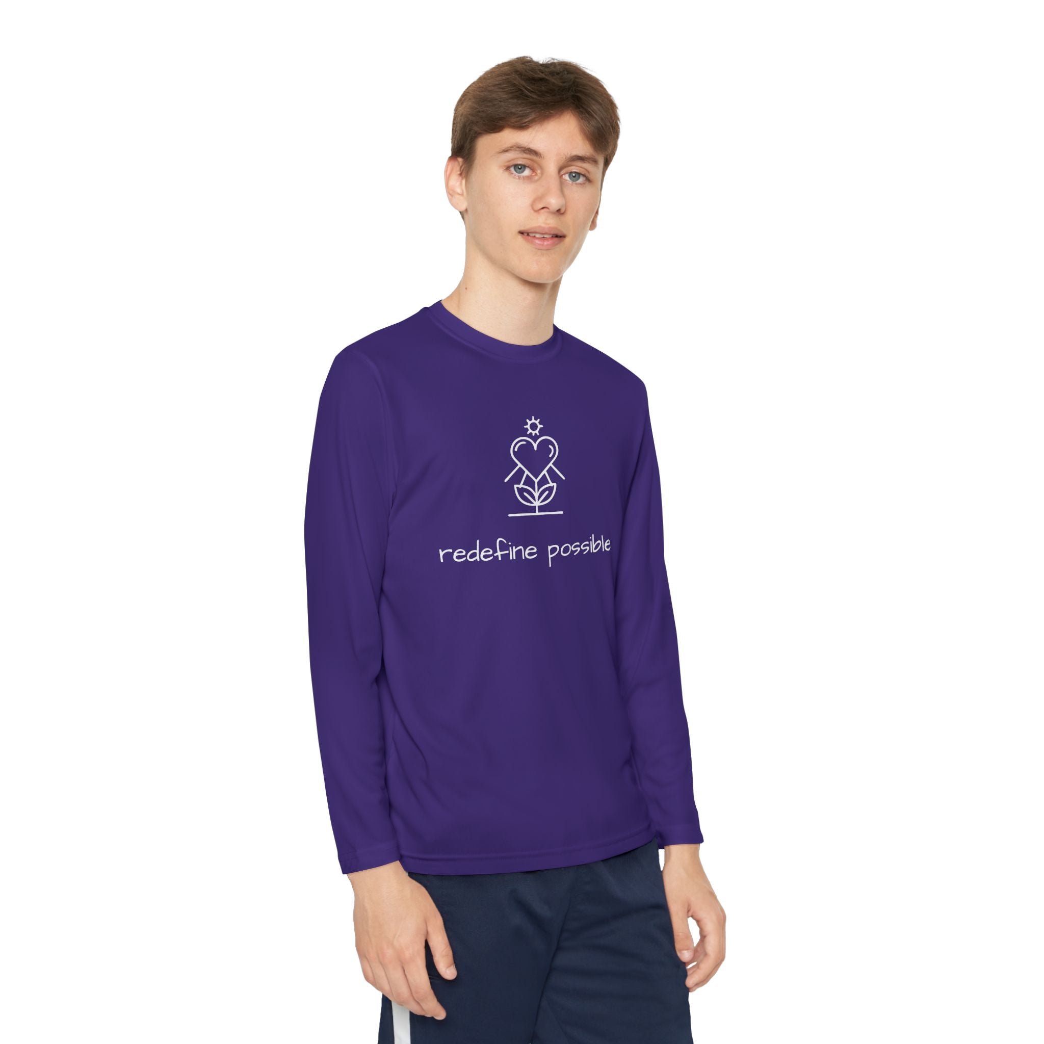 Autism Speaks Redefine Possible Youth Long Sleeve Tee