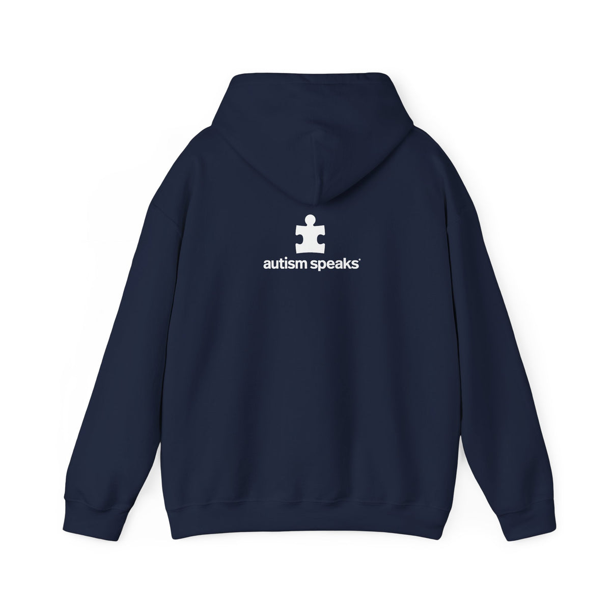 Autism Speaks Established 2005 Classic Heavy Blend Hooded Sweatshirt